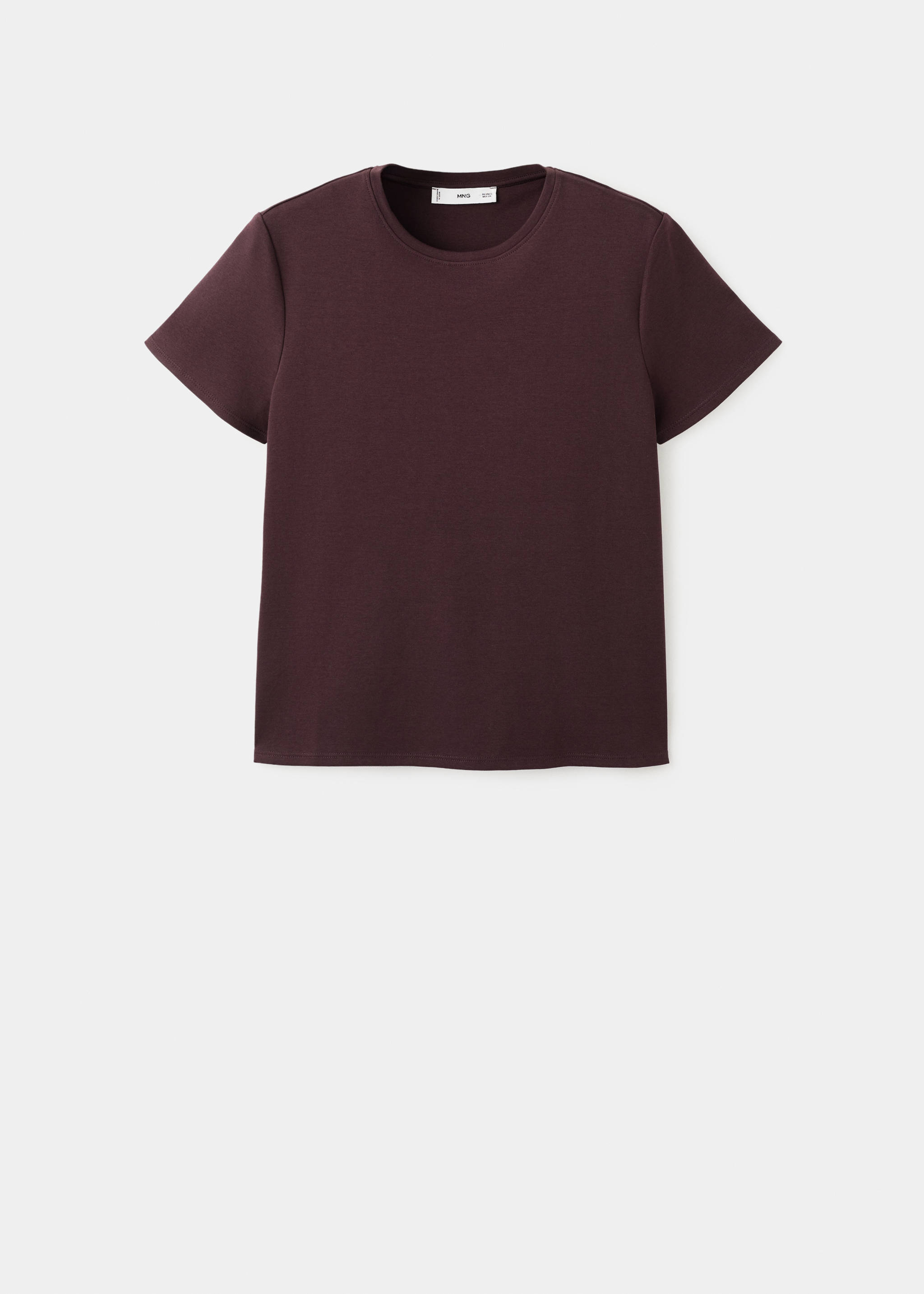 Short-sleeved cotton t-shirt - Article without model
