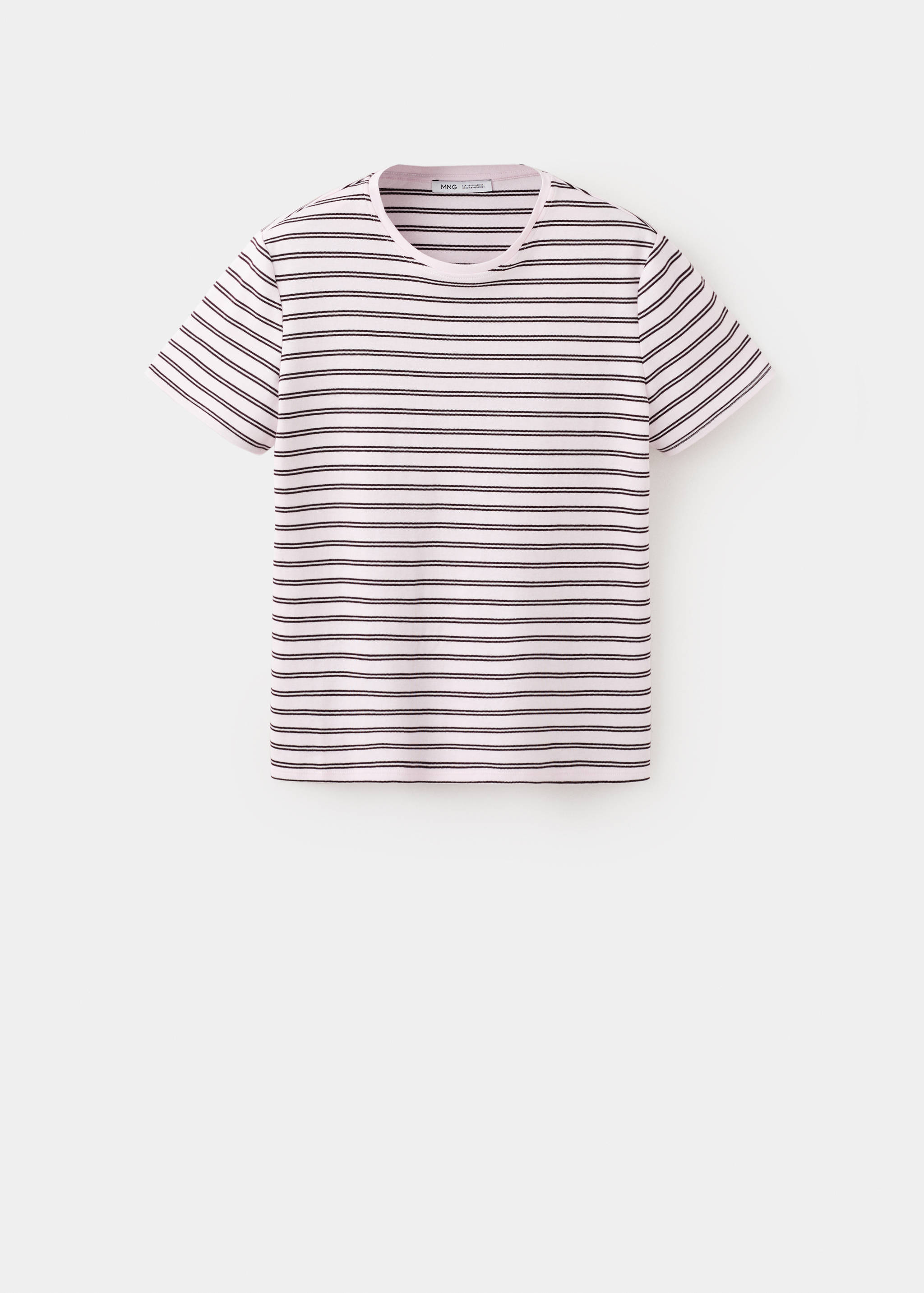 Short-sleeved cotton t-shirt - Article without model