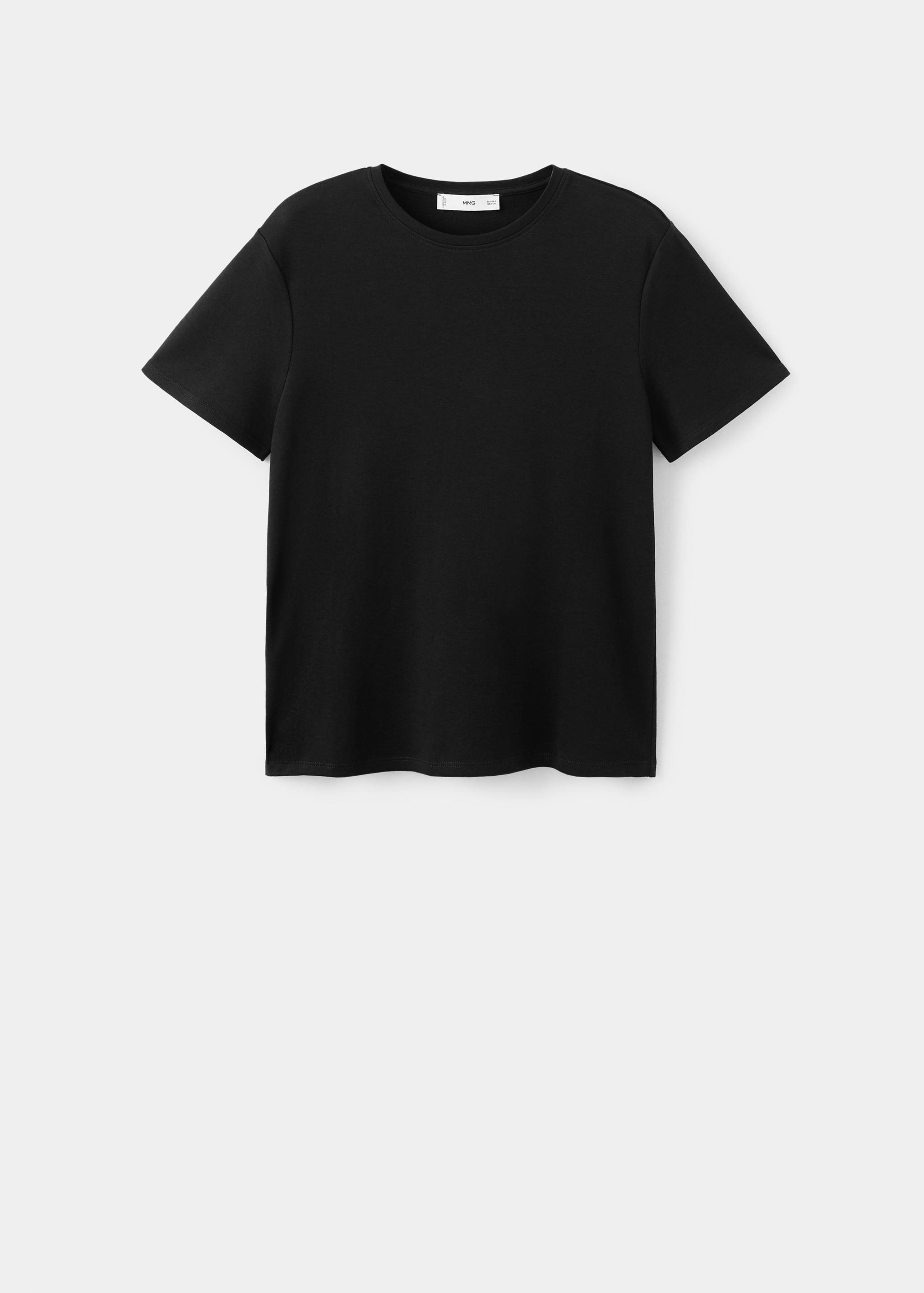 Short-sleeved cotton t-shirt - Article without model