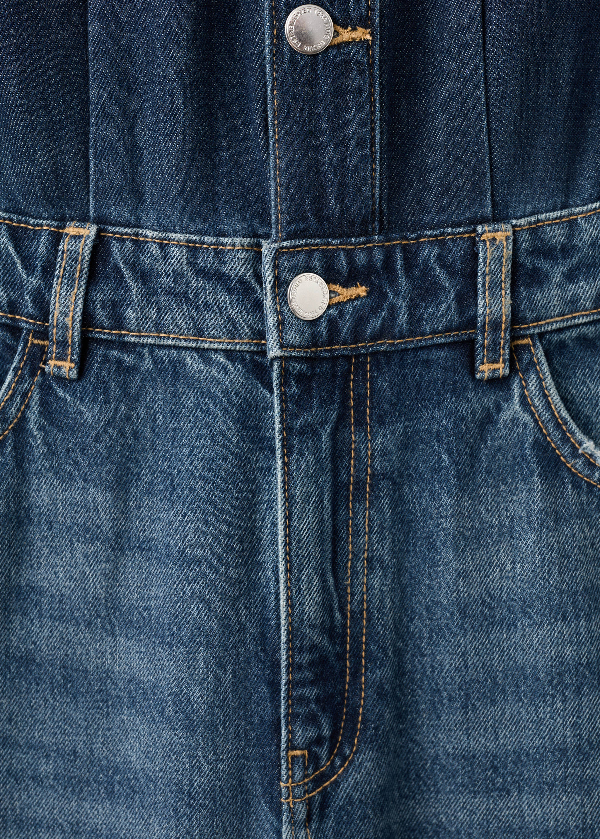 Buttons denim jumpsuit - Details of the article 0