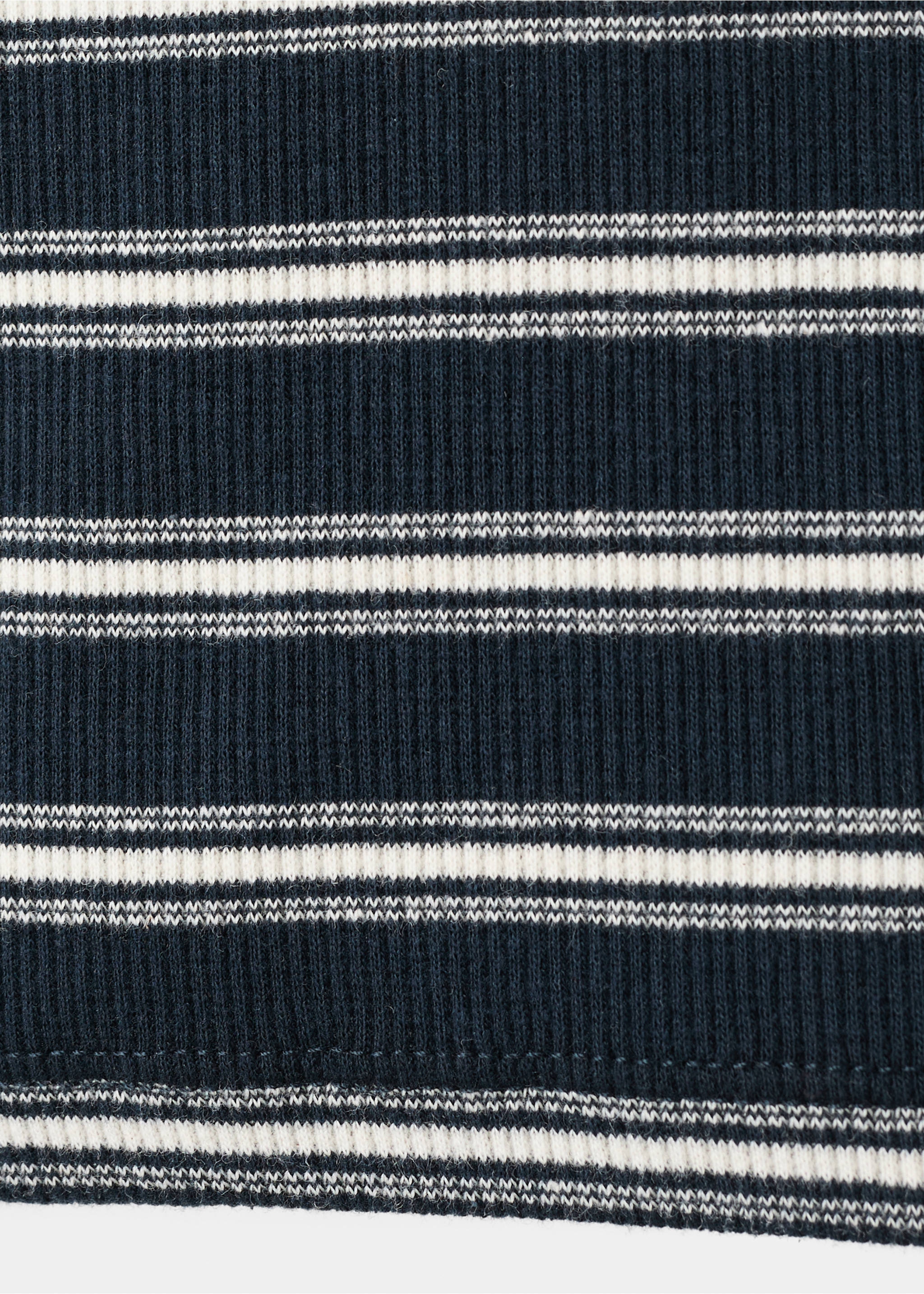 Polo rayures festonné - Détail de l'article 0, Bleu marine. Ref: 27065825-00.