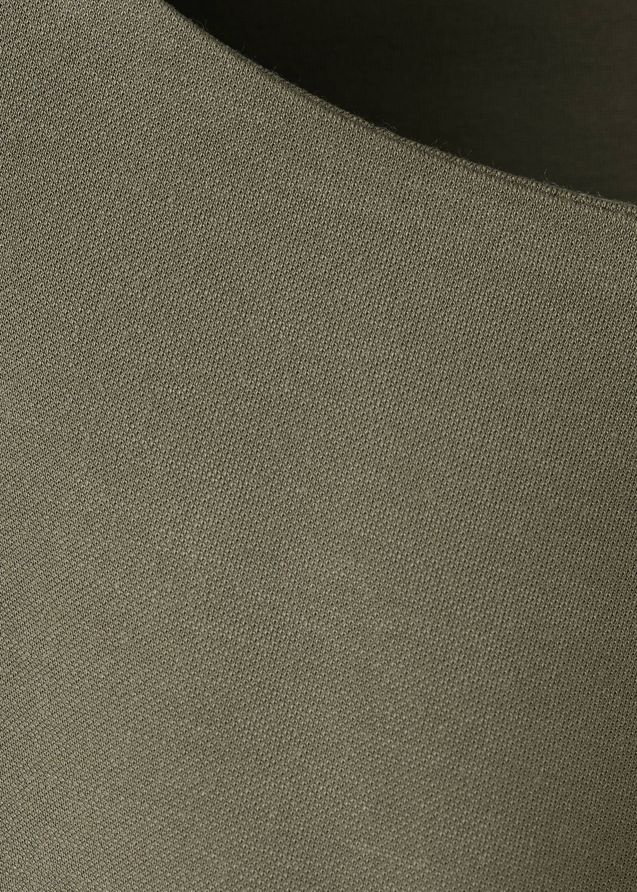 T-shirt with gathered details - Details of the article 0