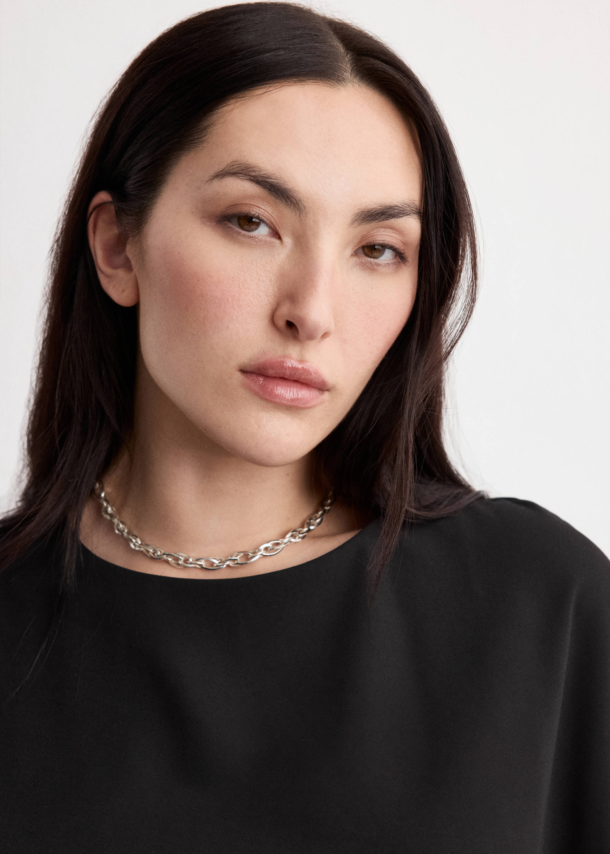 T-shirt with gathered details - Details of the article 4