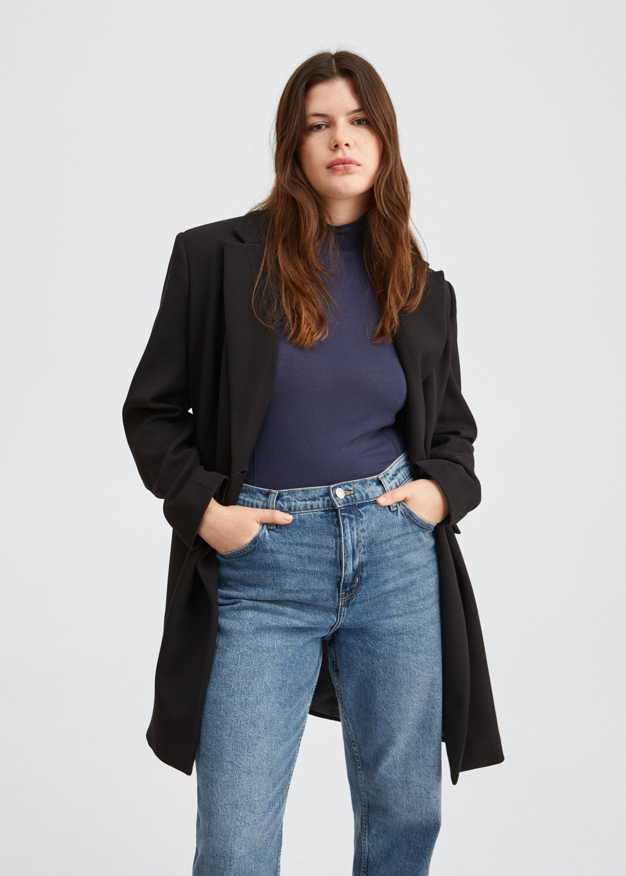 Mom comfort high-rise jeans - Details of the article 4