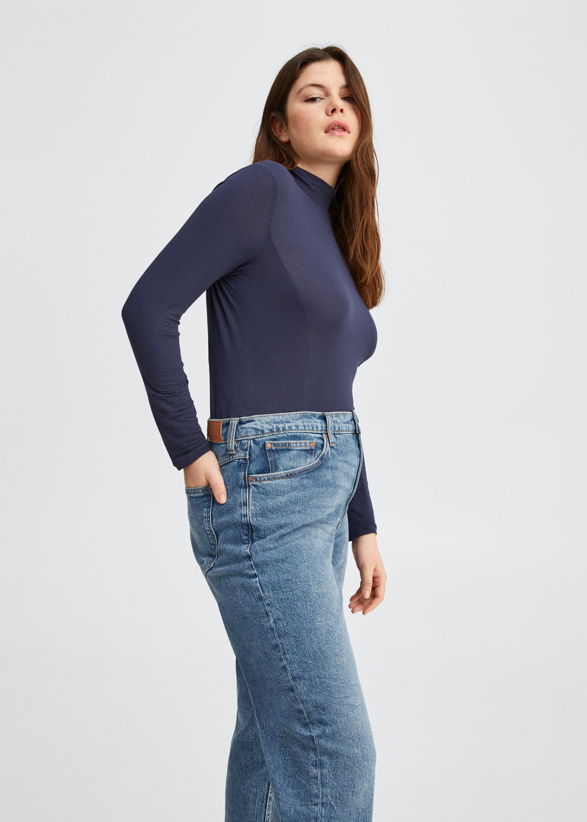 Mom comfort high-rise jeans - Details of the article 5