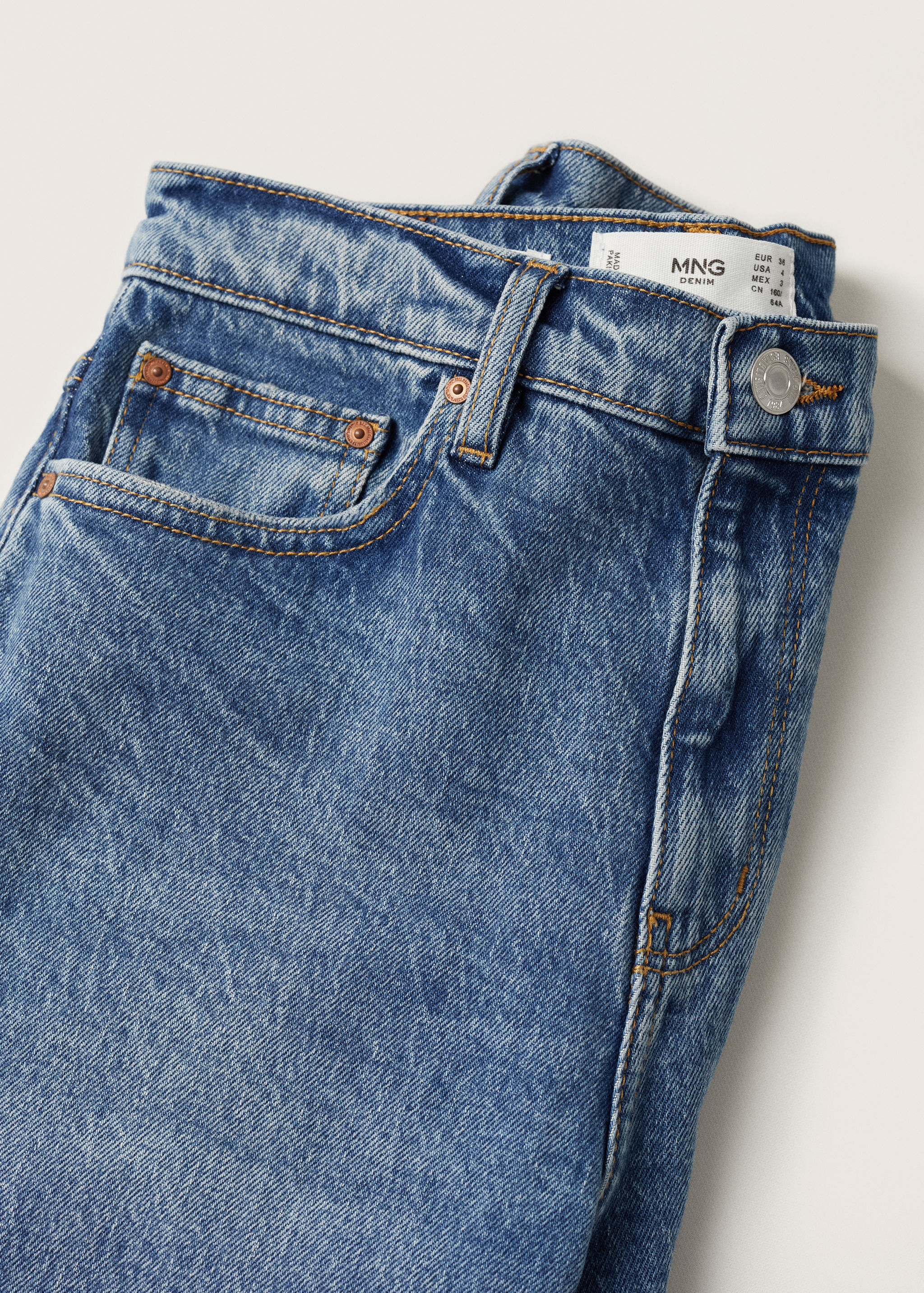 Mom comfort high-rise jeans - Details of the article 8