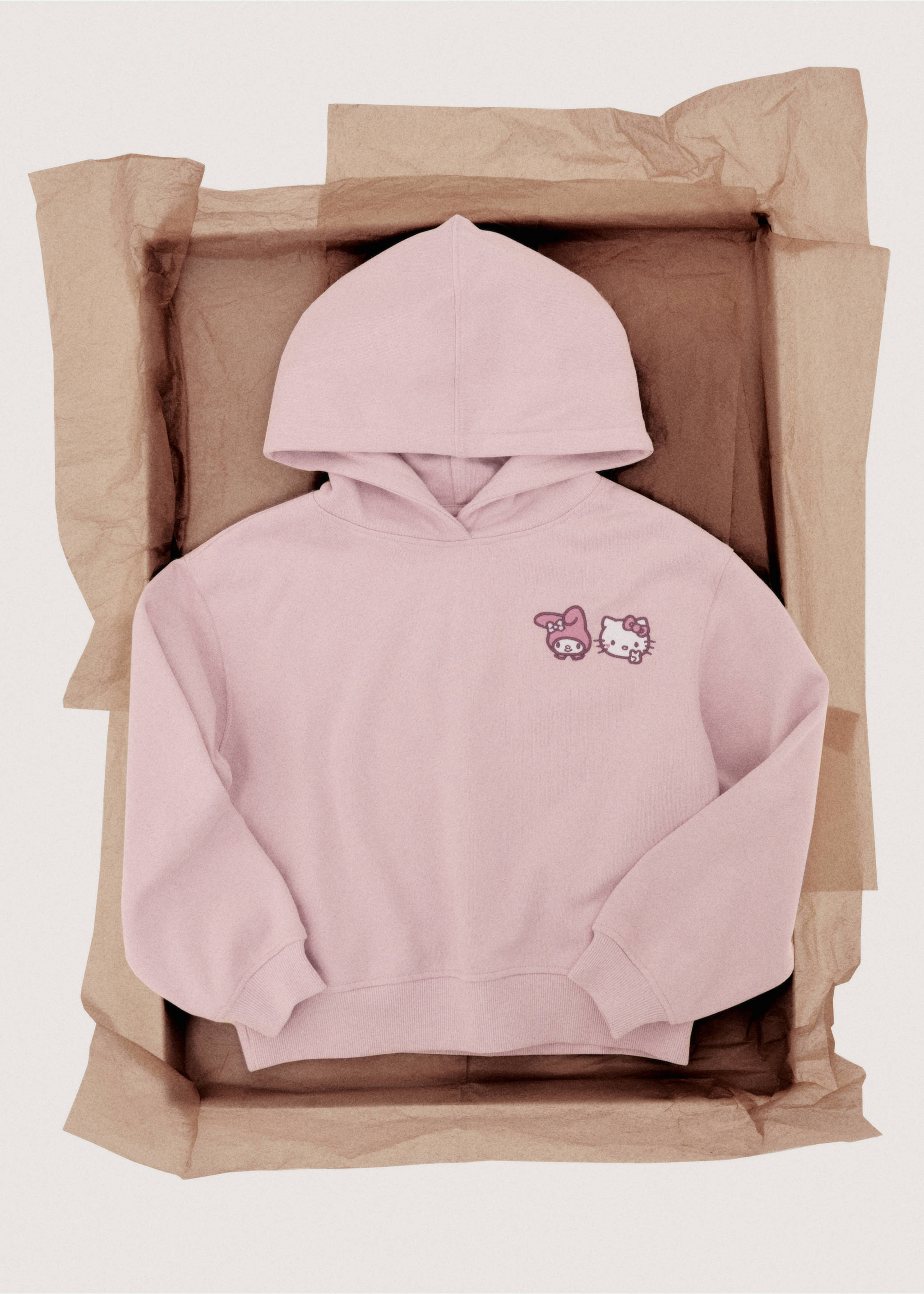 Sweat-shirt Hello Kitty - Détail de l'article 7, Rose. Ref: 27071183-00.