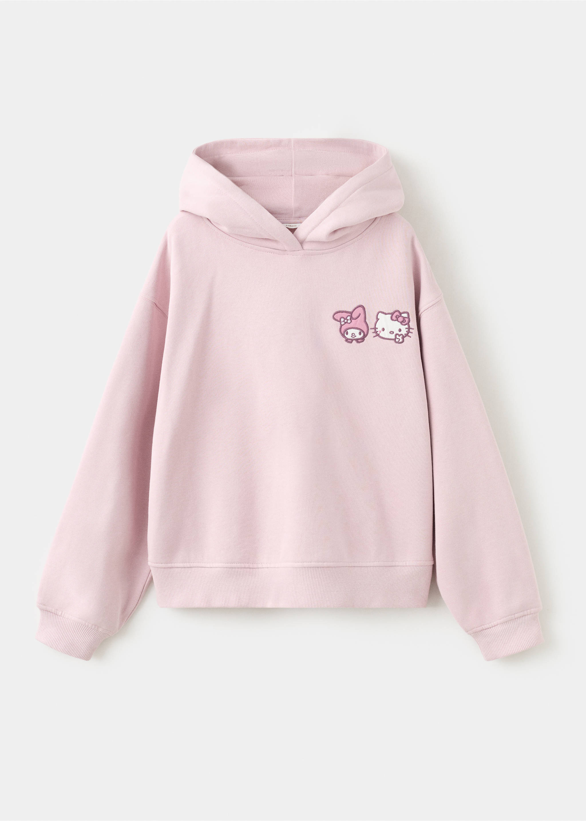 Sweat-shirt Hello Kitty - Article sans modèle, Rose. Ref: 27071183-00.