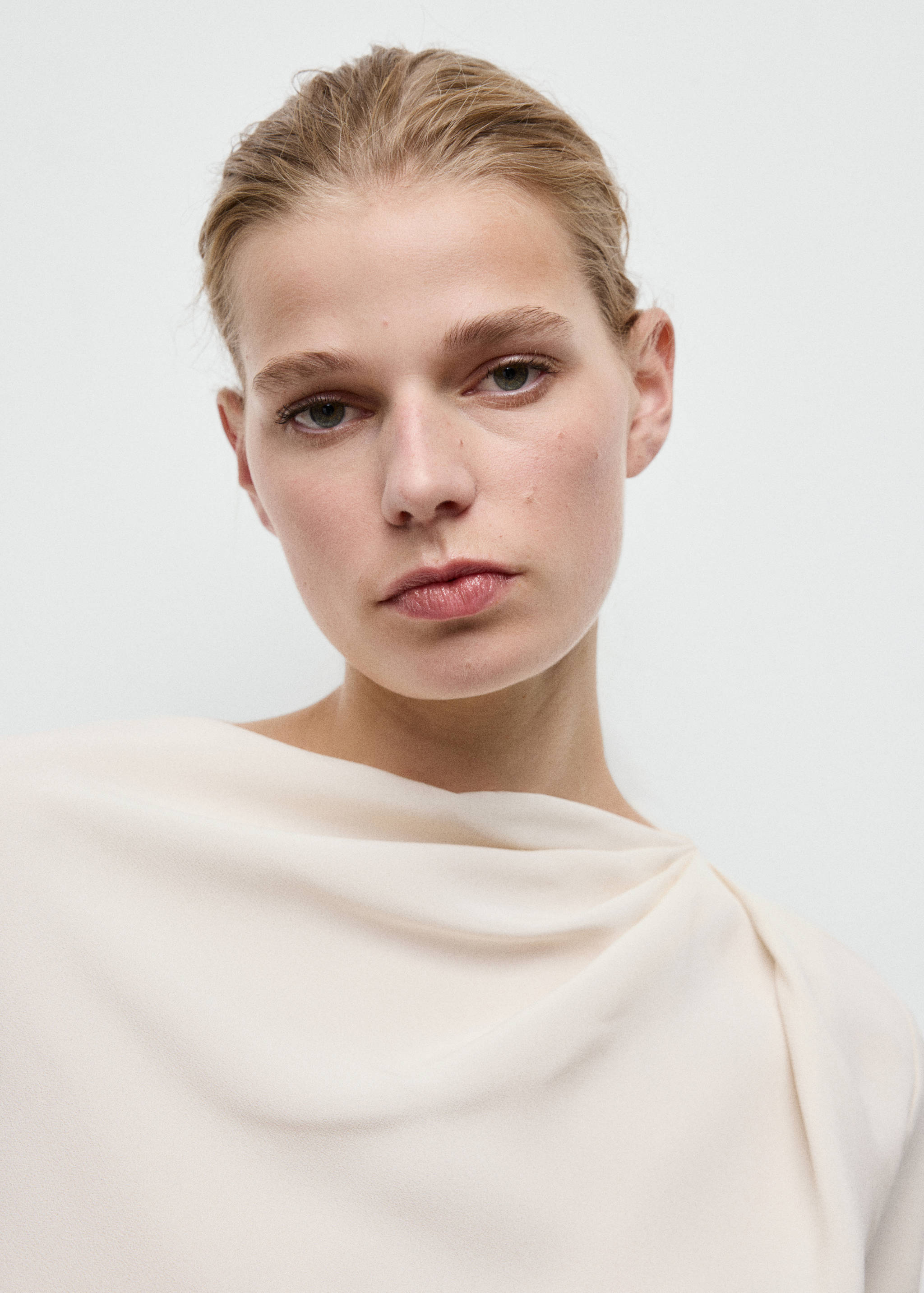 Blouse col bateau drapé - Détail de l'article 1
