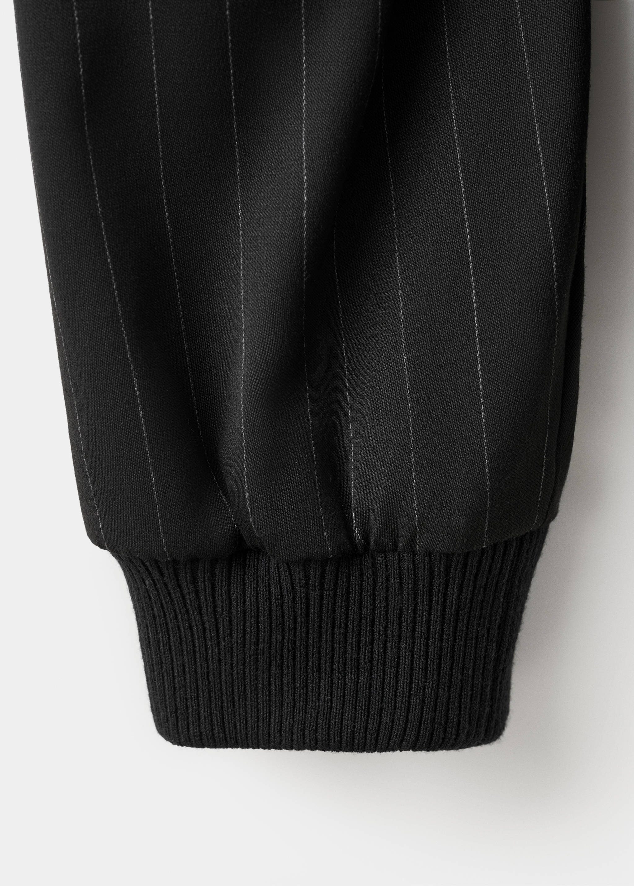 Pinstripe bomber jacket - Details of the article 0