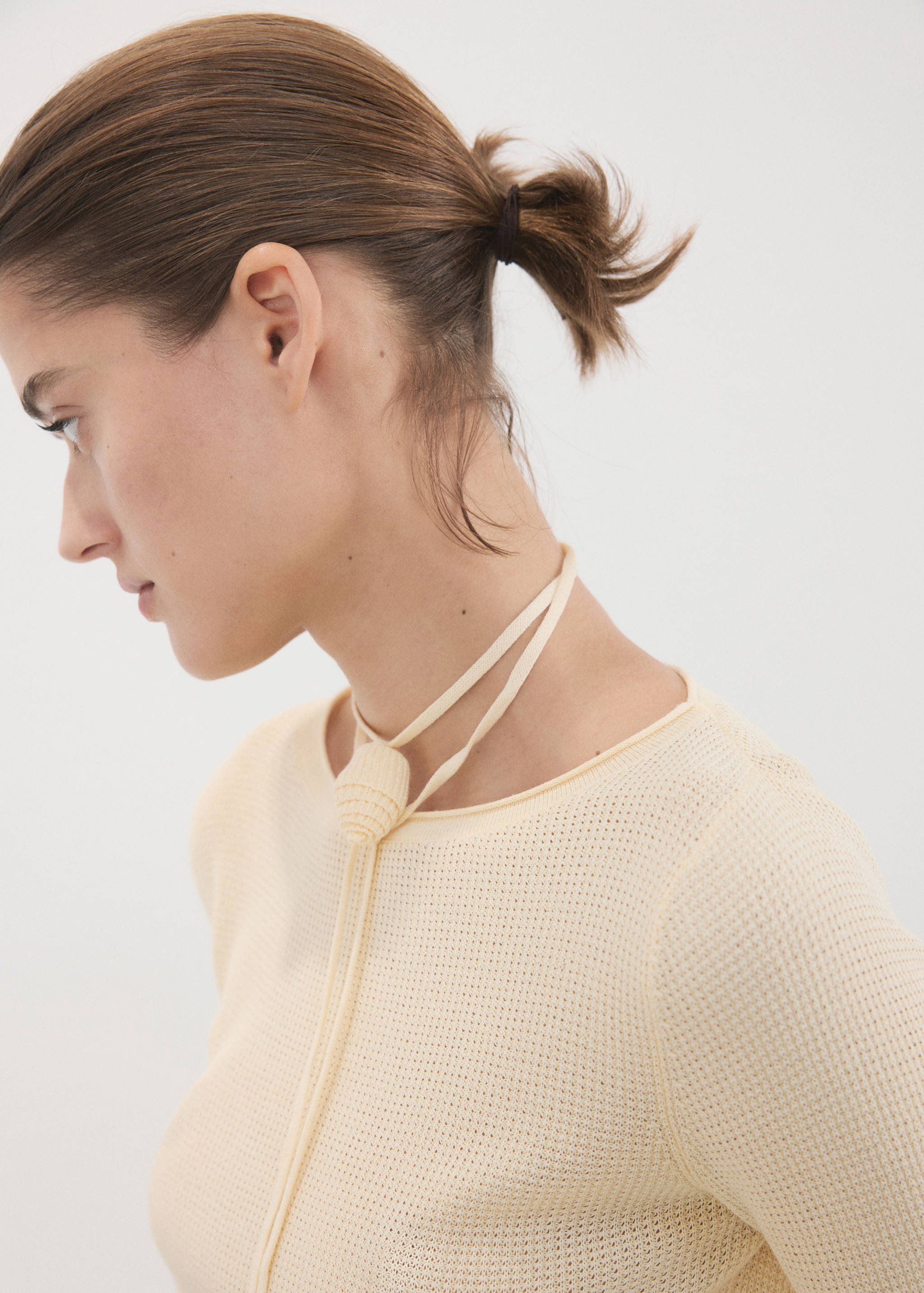 Fine-knit sweater - Details of the article 1