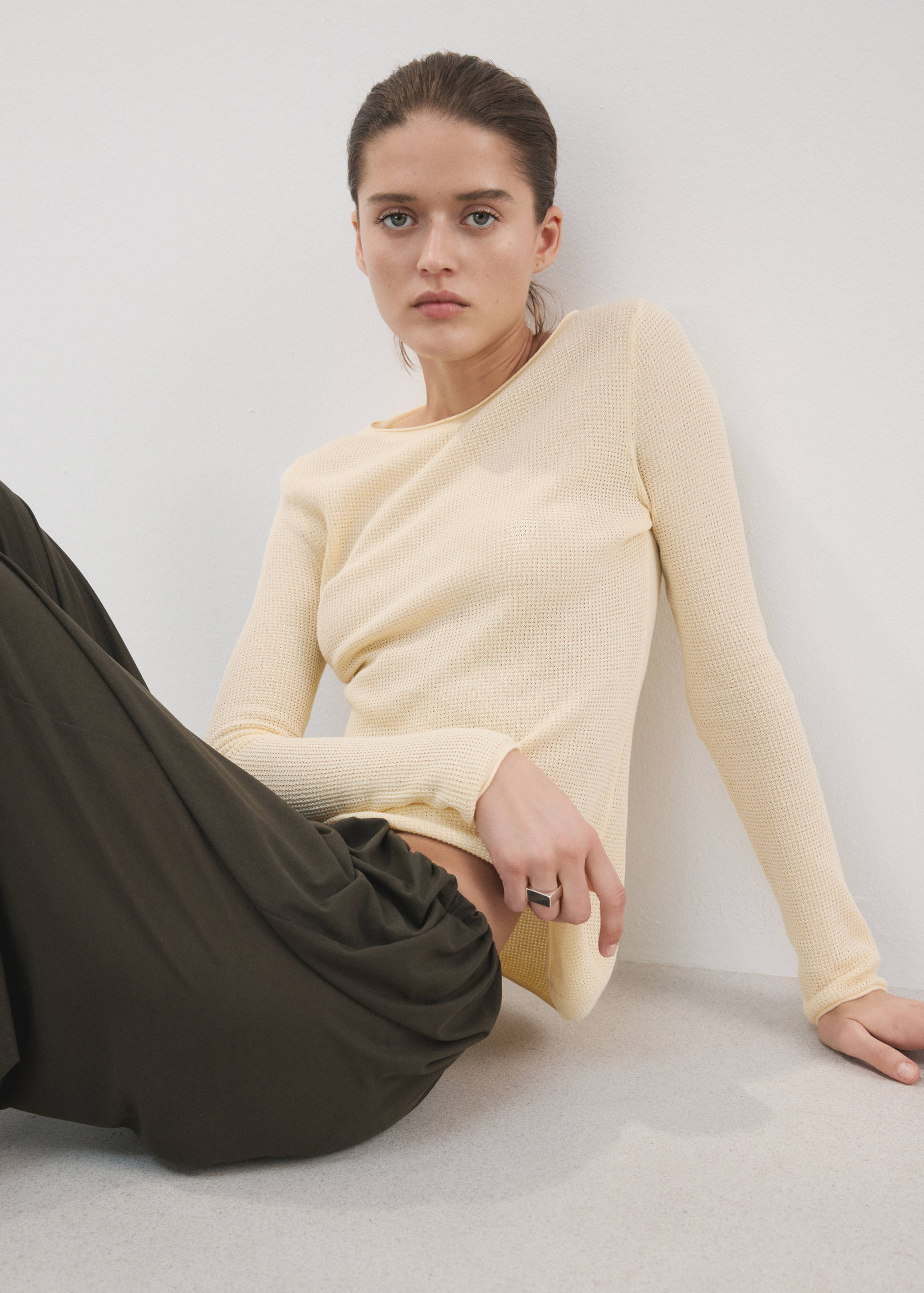 Fine-knit sweater - Details of the article 2