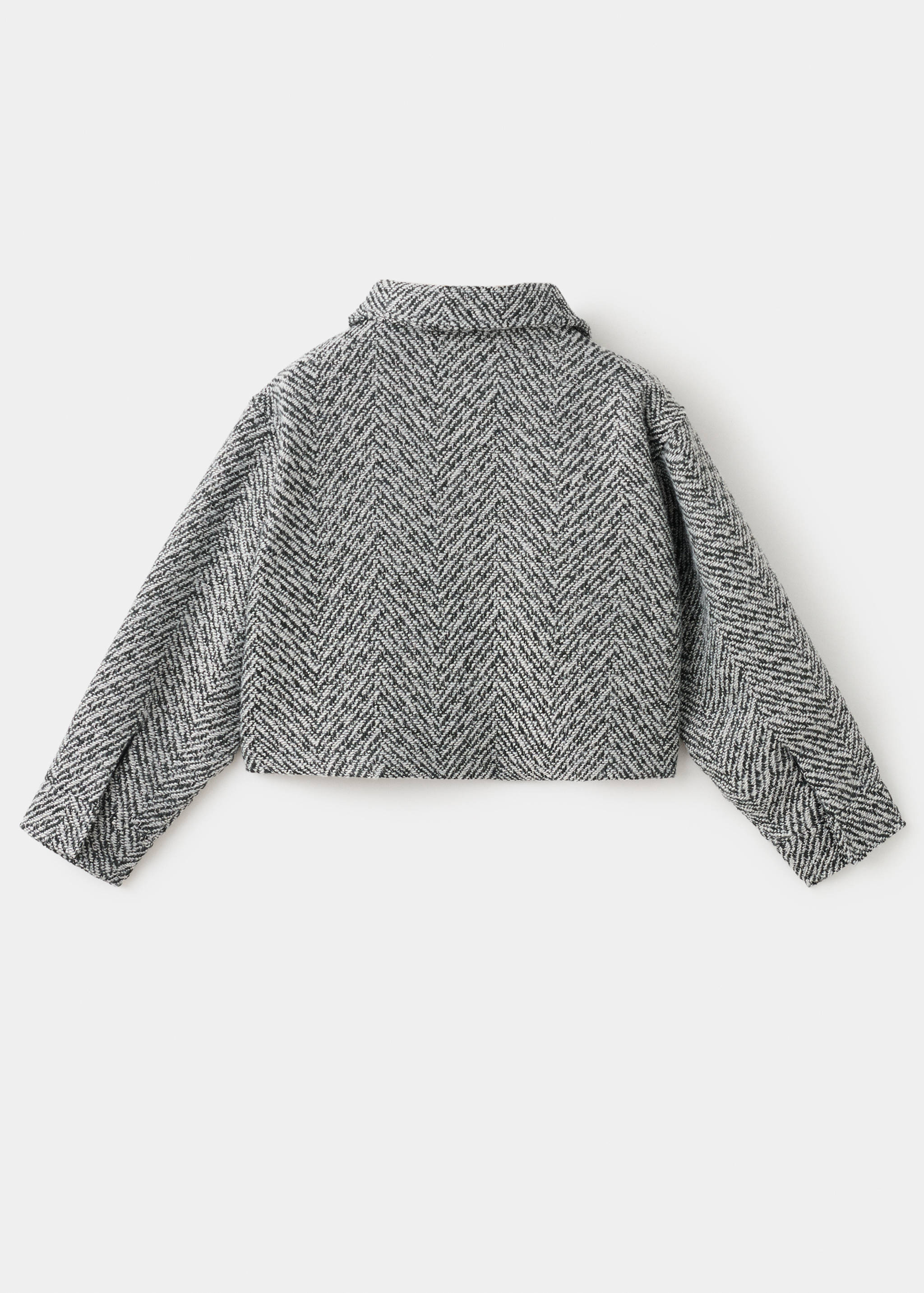 Tweedjacke mit Lurexdetails - Rückseite des Artikels
