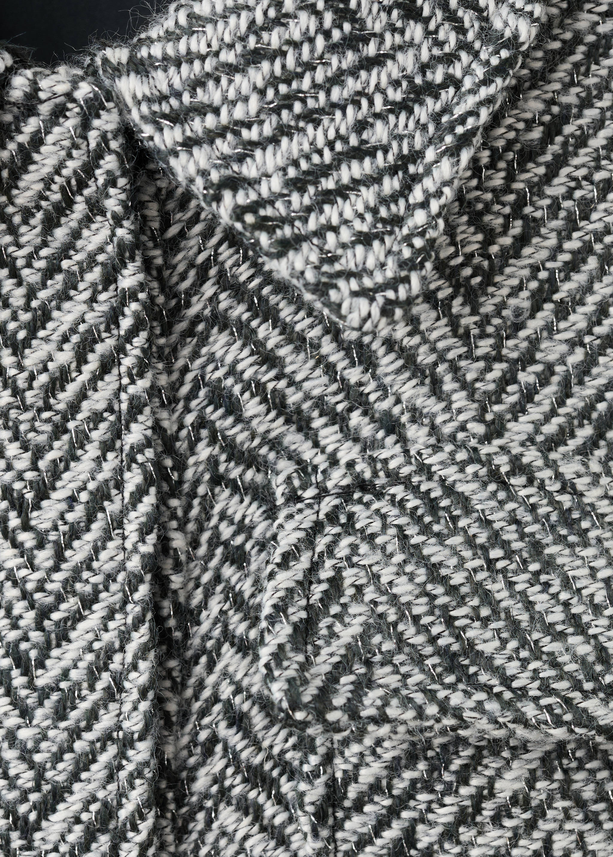Tweedjacke mit Lurexdetails - Detail des Artikels 8