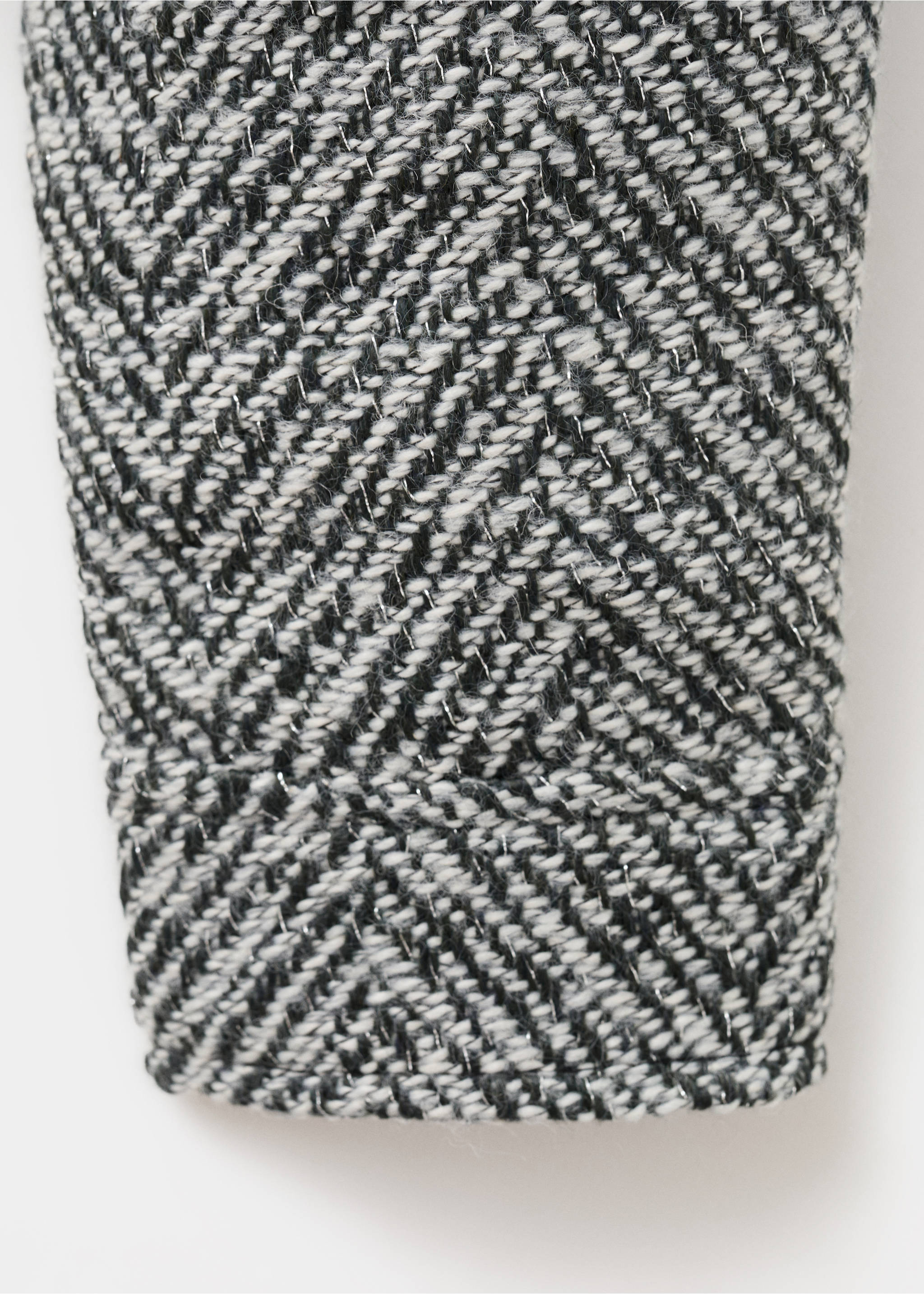Tweedjacke mit Lurexdetails - Detail des Artikels 0, Blau. Ref: 27081181-00.