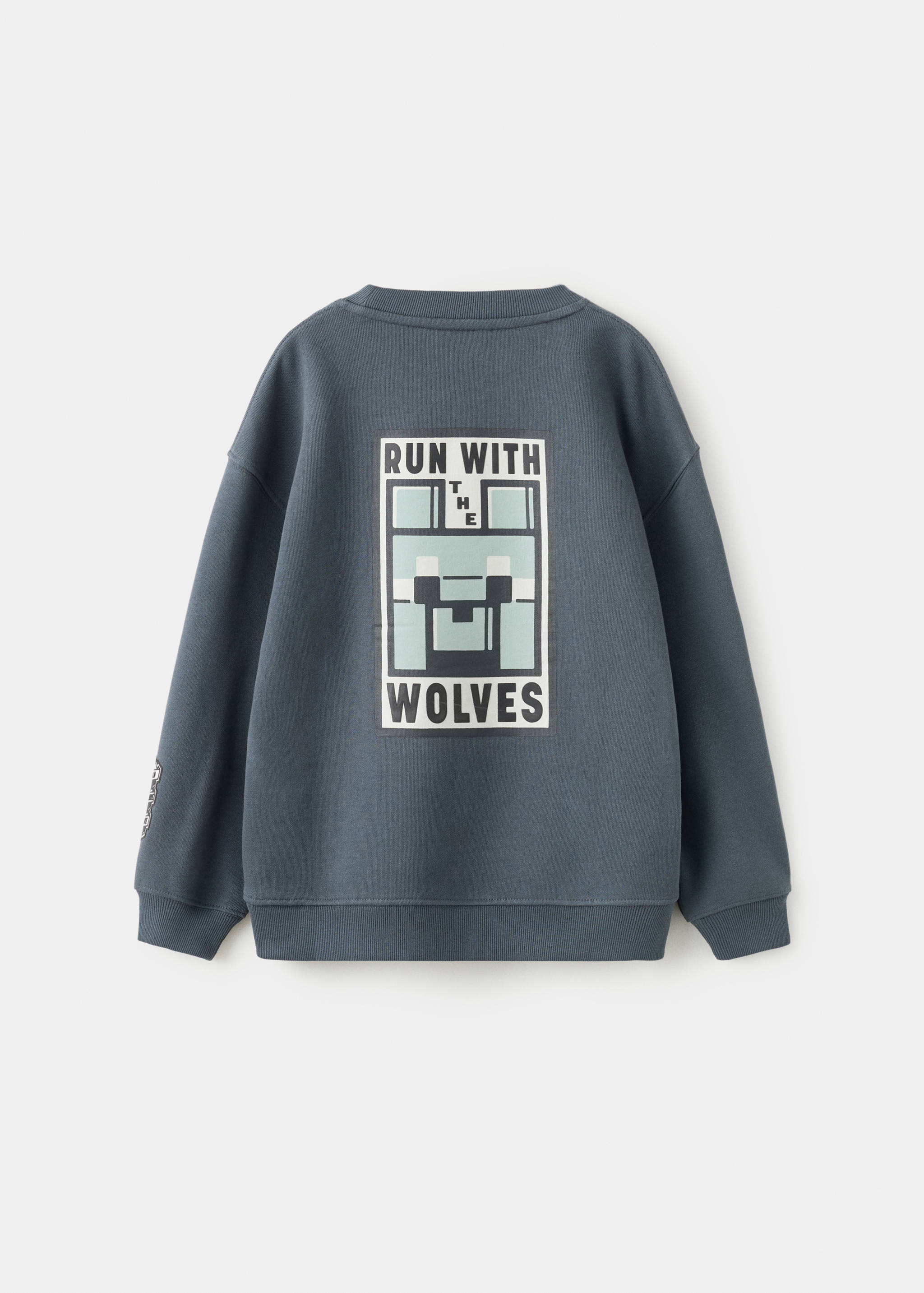Sweatshirt Minecraft - Rückseite des Artikels