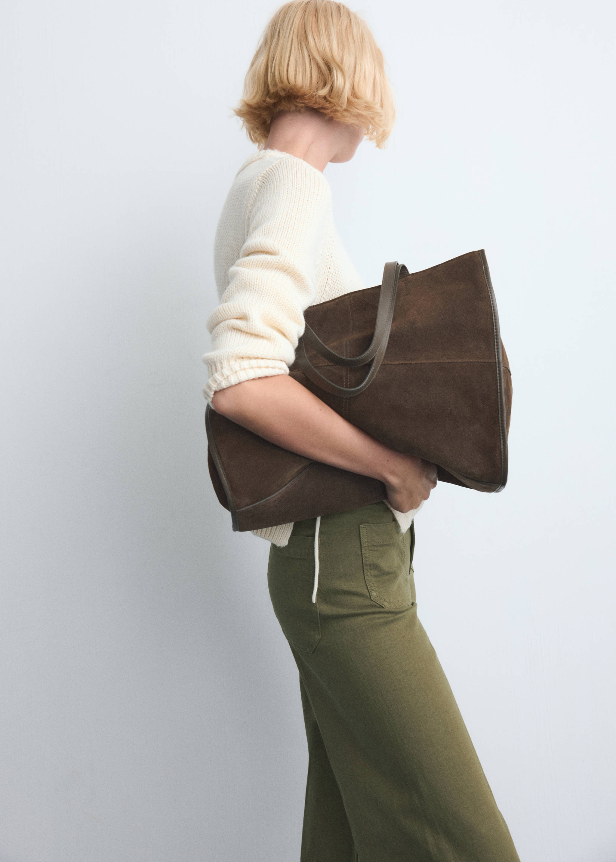 Wide leg jeans with pockets - Details of the article 2