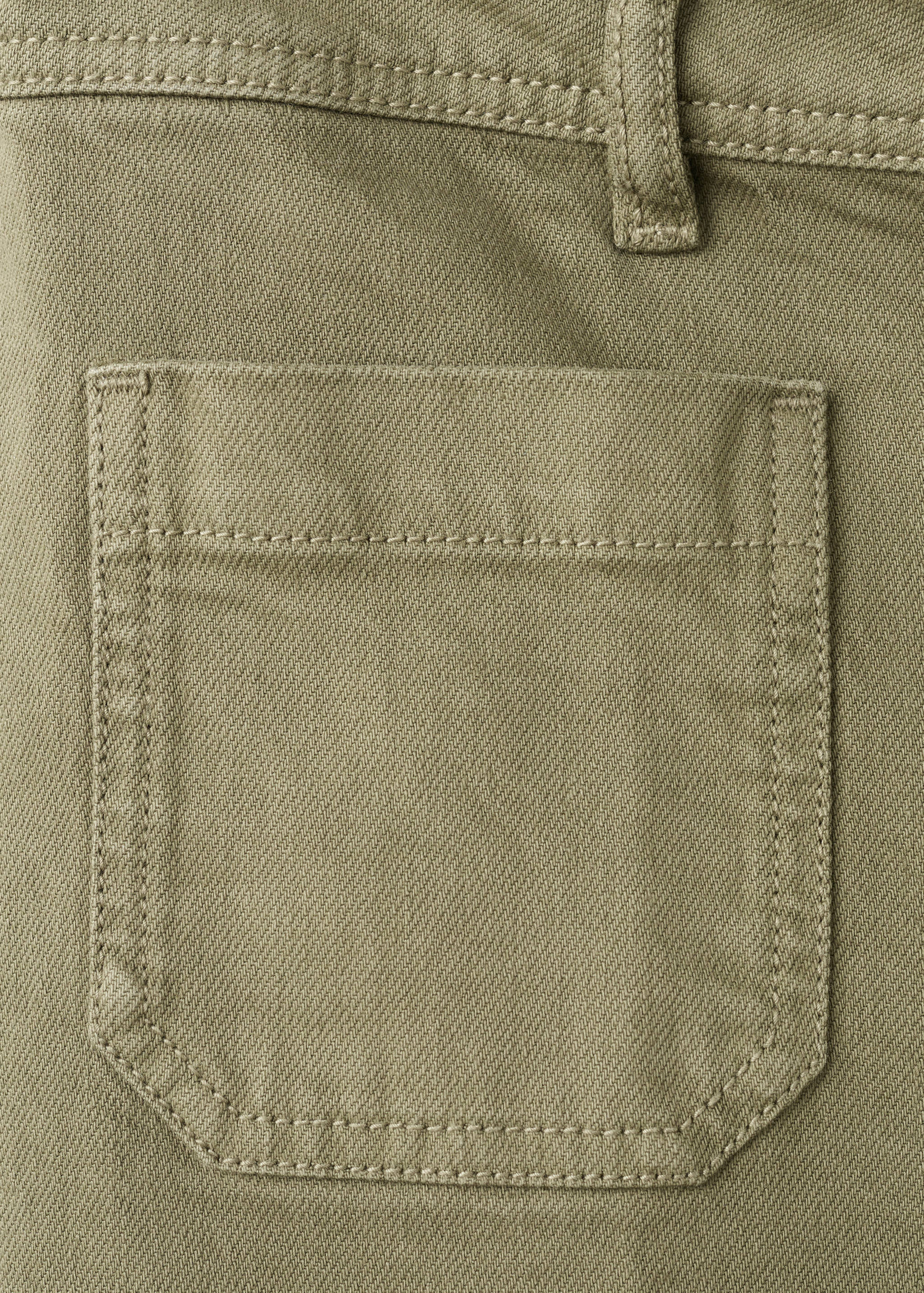 Wide leg jeans with pockets - Details of the article 0