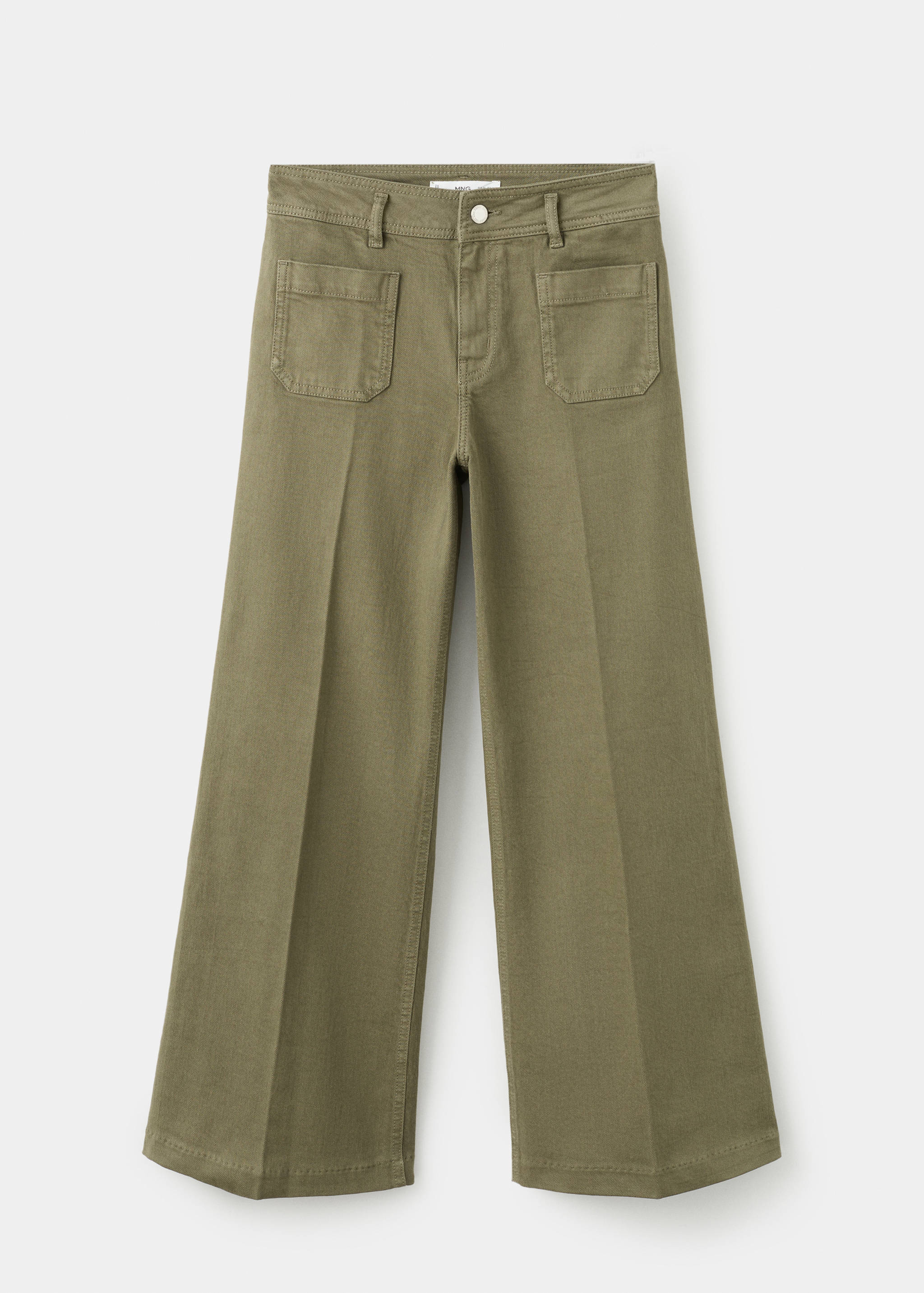 Wide leg jeans with pockets - Article without model