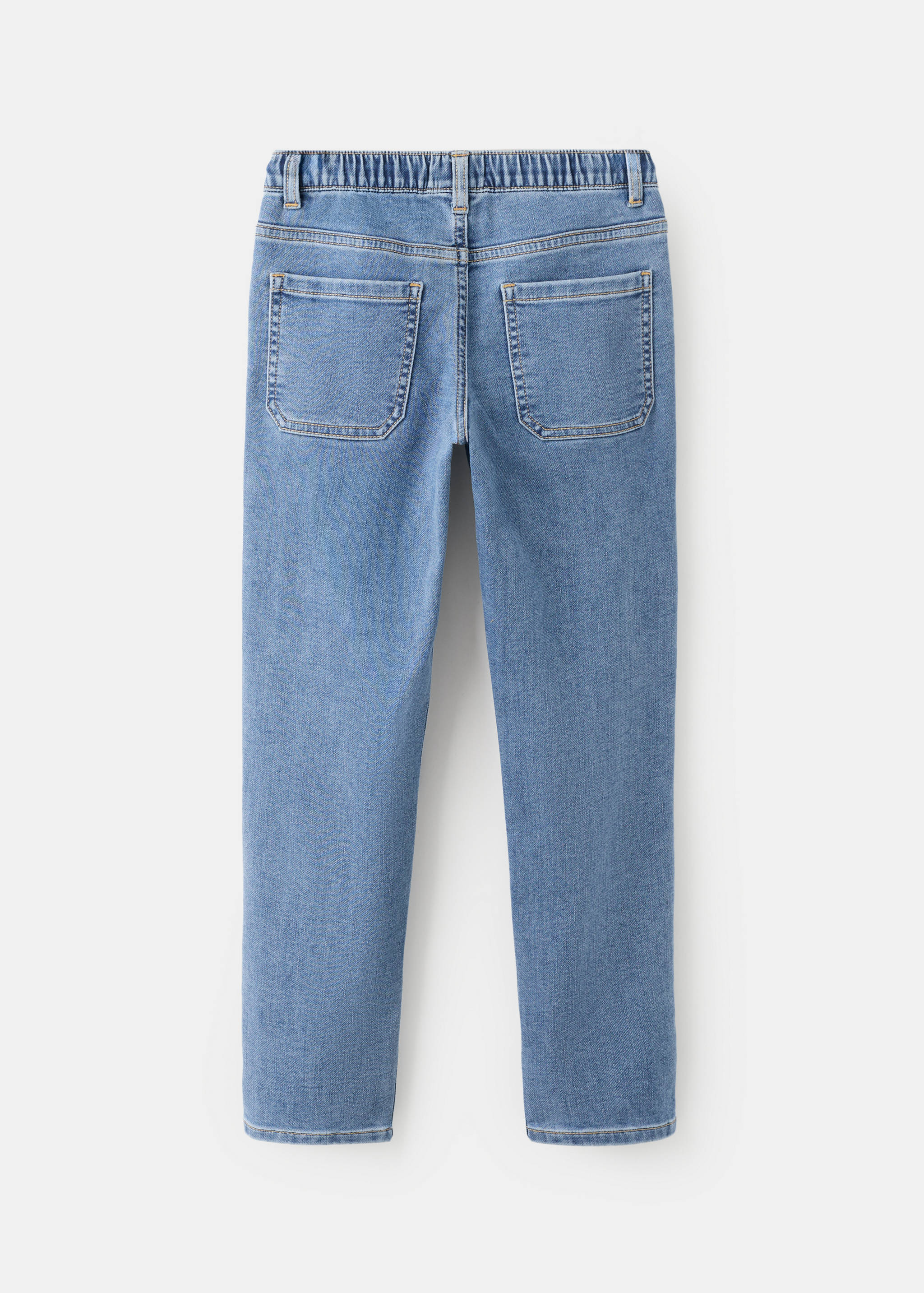 Bequeme Jeans mit Kordelzug - Rückseite des Artikels