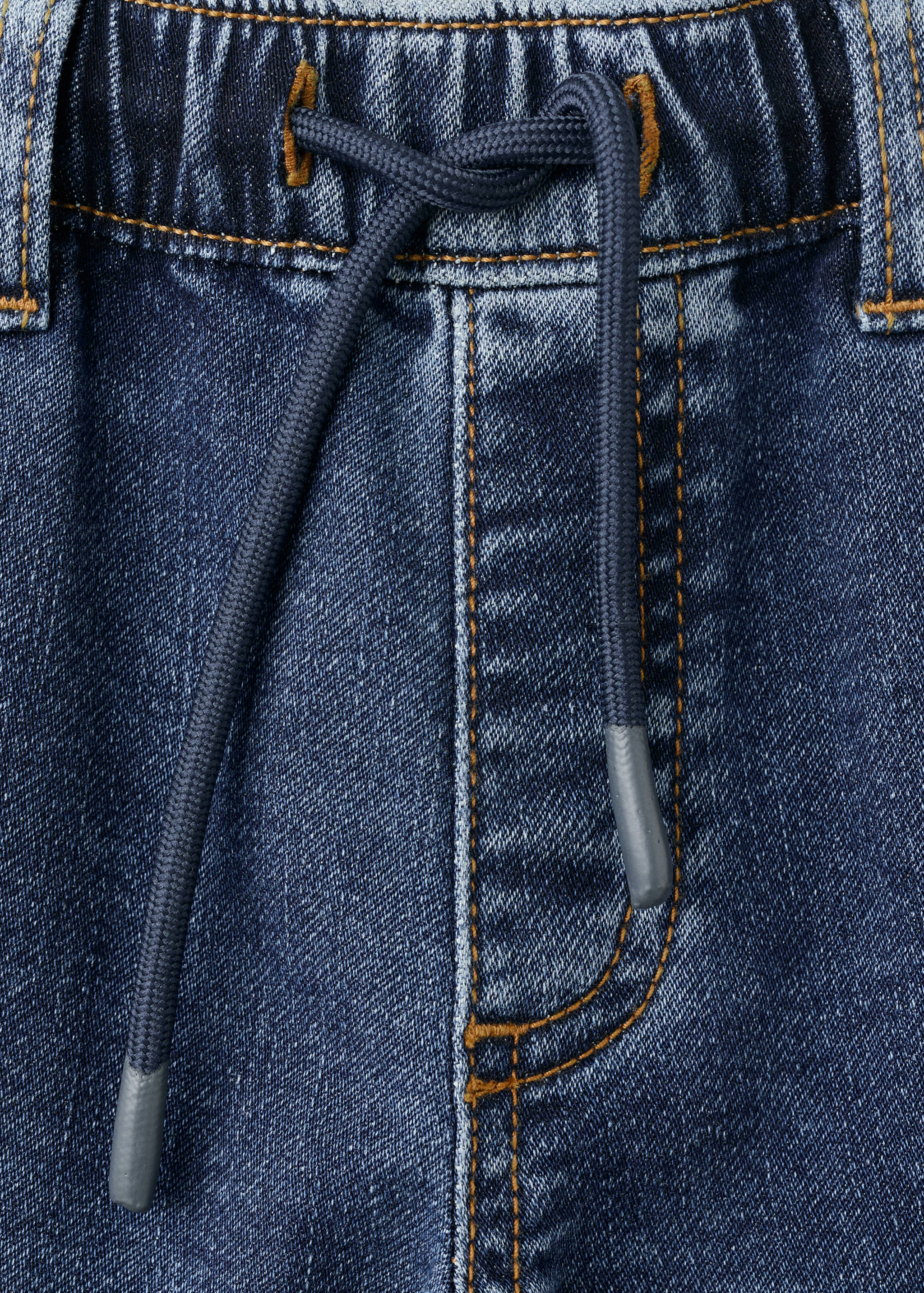 Bequeme Jeans mit Kordelzug - Detail des Artikels 8