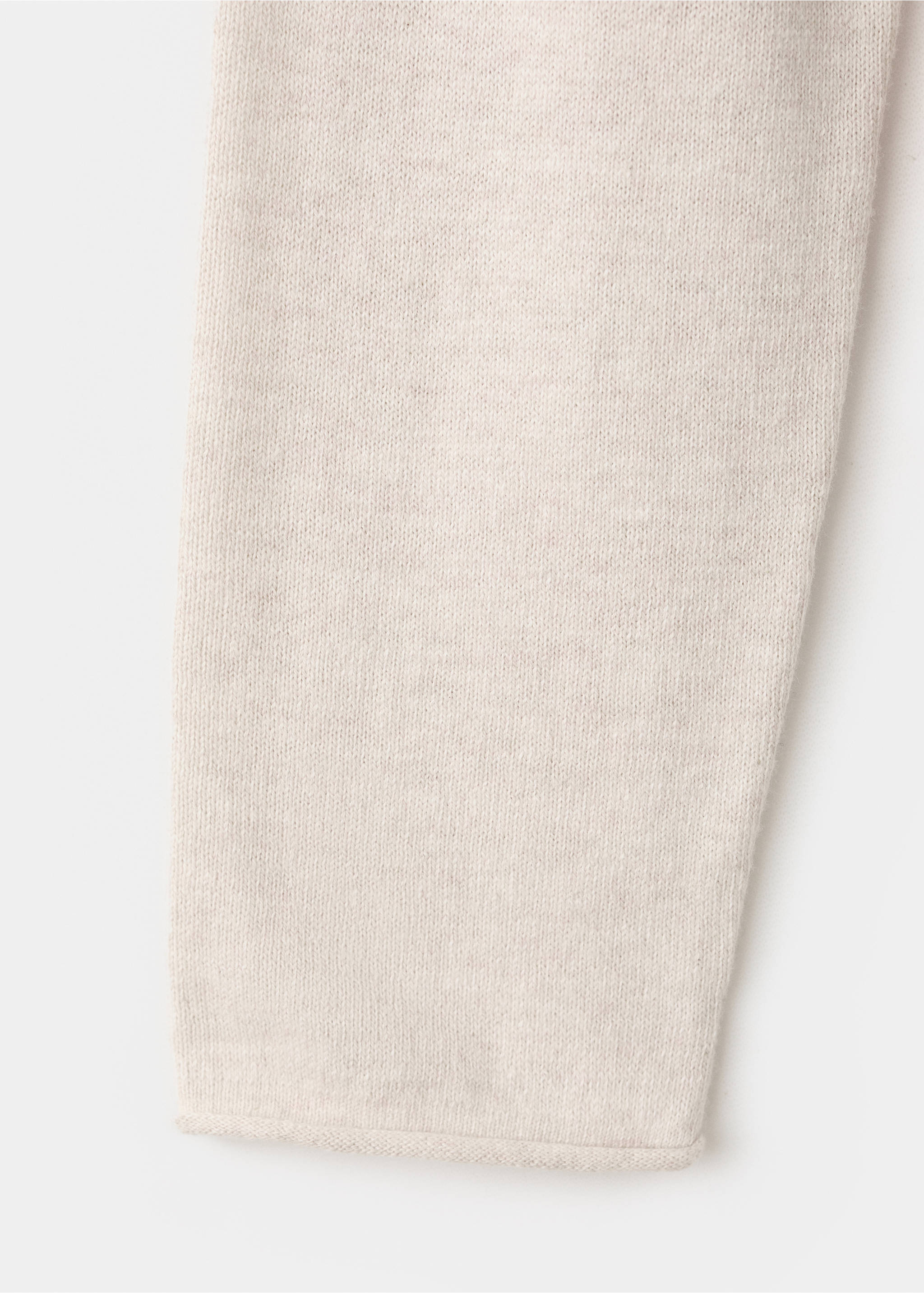 Stickad långärmad cardigan - Detaljer om artikeln 0, Beige. Ref: 27081252-00.