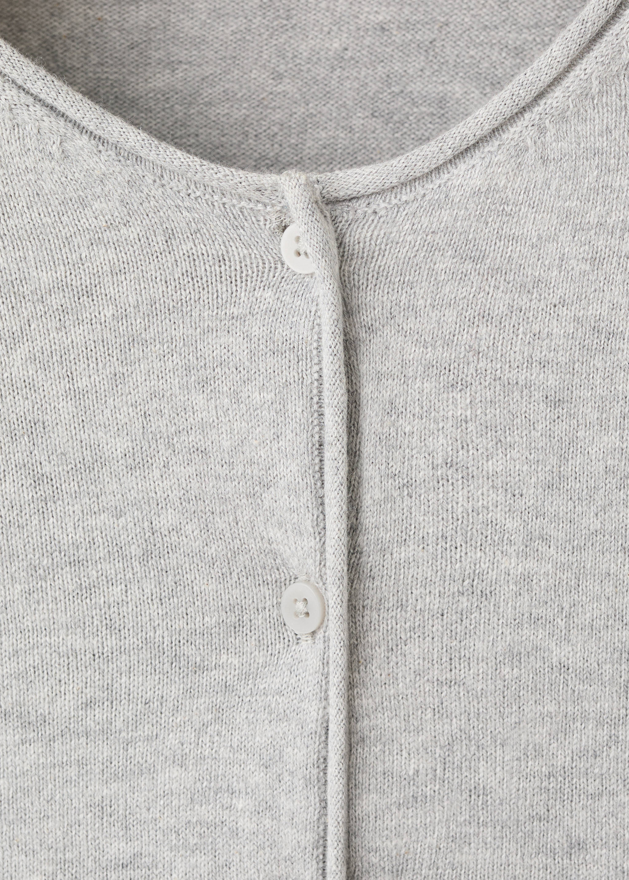 Stickad långärmad cardigan - Detaljer om artikeln 8