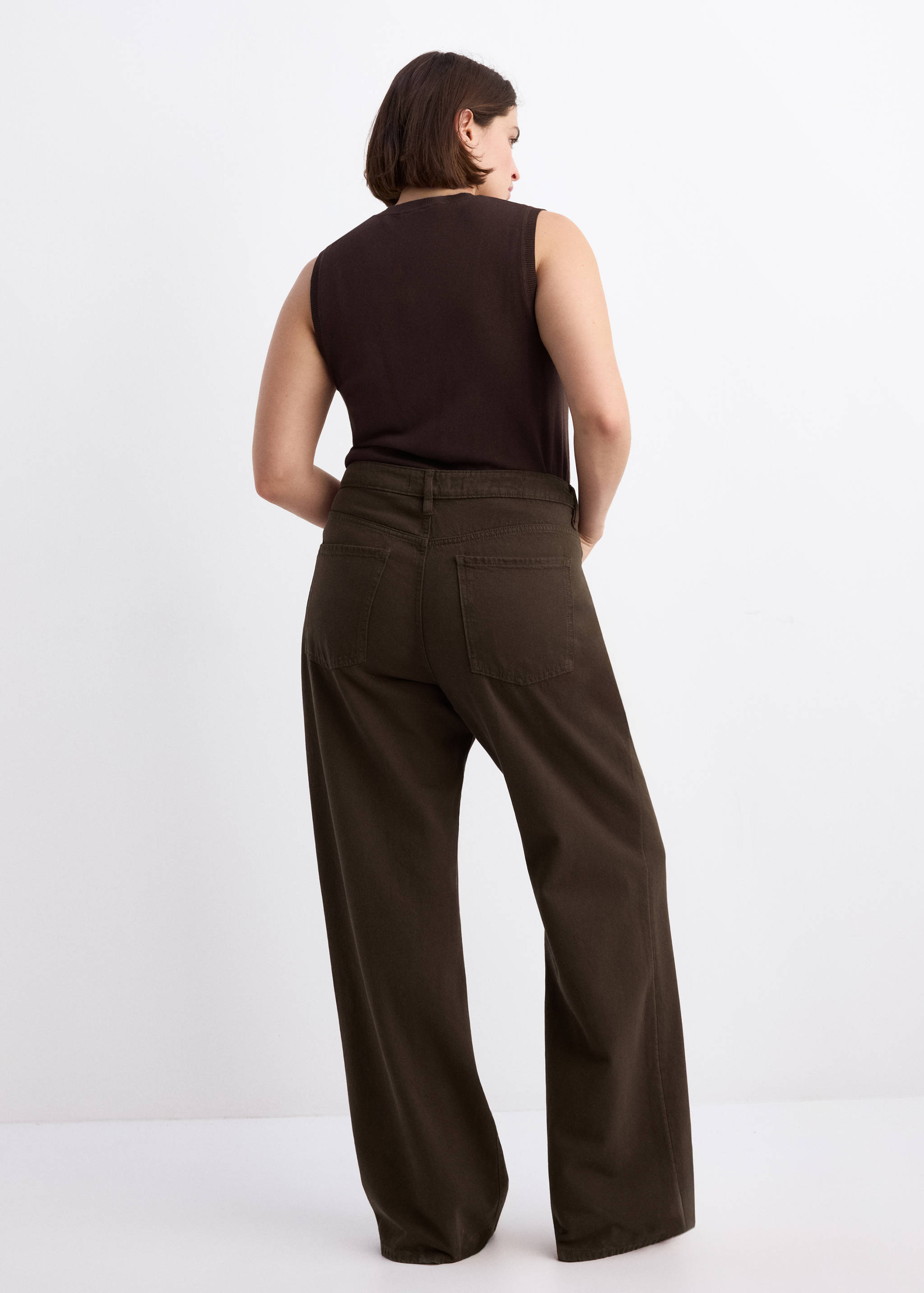 Τζιν Danila wide leg ψηλόμεσο - Λεπτομέρεια του προϊόντος 4
