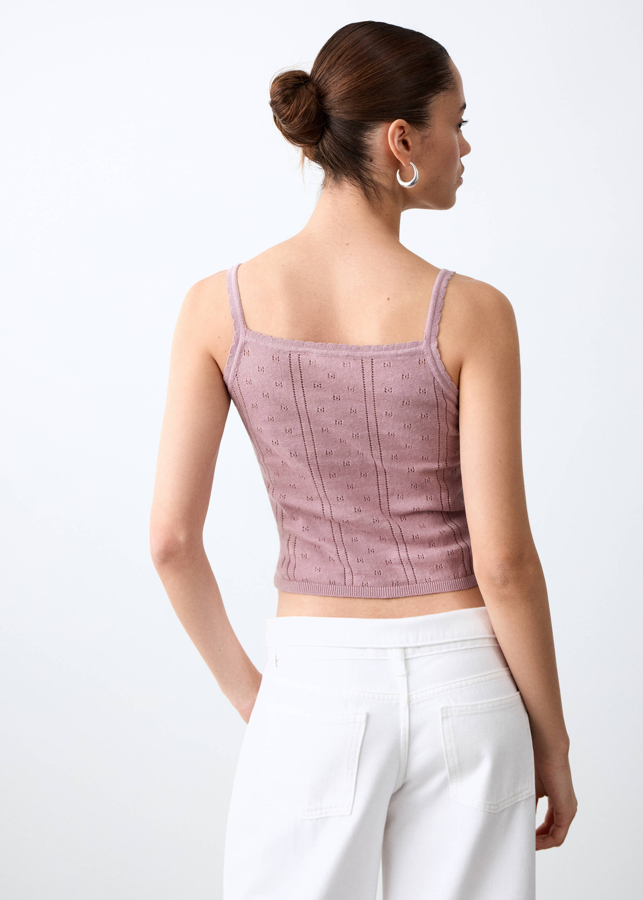 Top punt calat - Revers de l'article