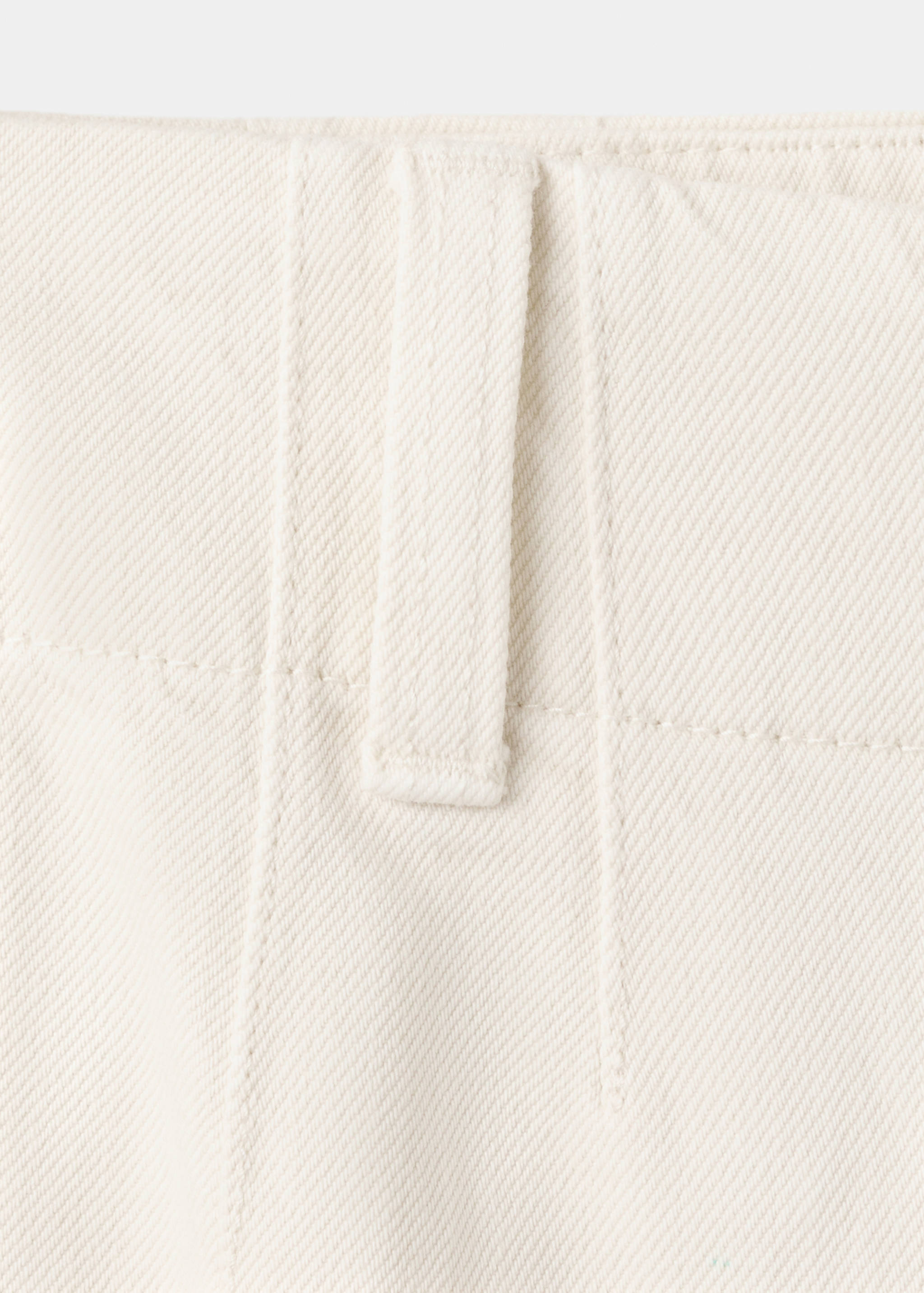 Wide leg mid-rise jeans - Details of the article 0