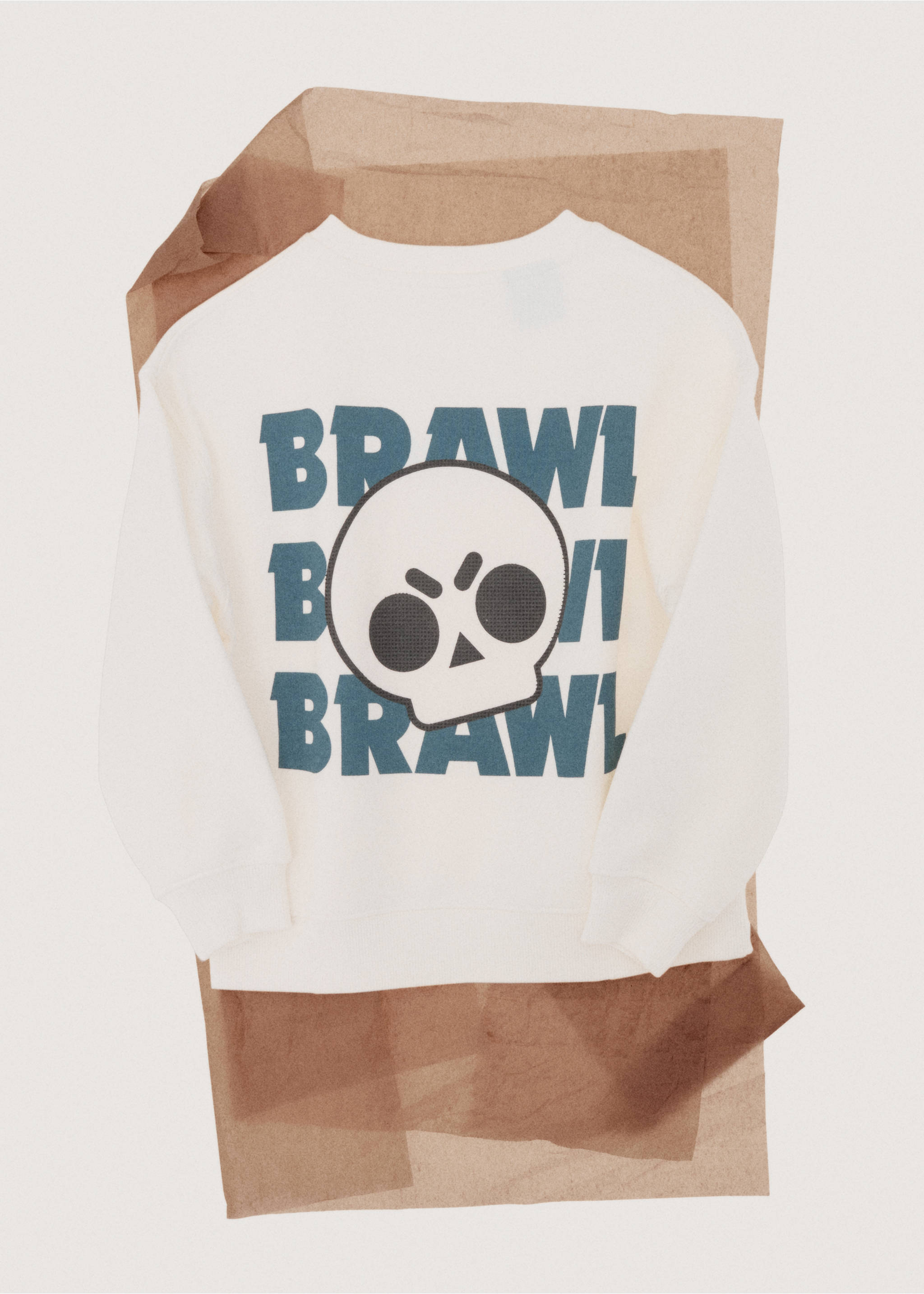 Dessudadora Brawl Stars - Detall de l'article 7, Blanc trencat. Ref: 27091184-00.