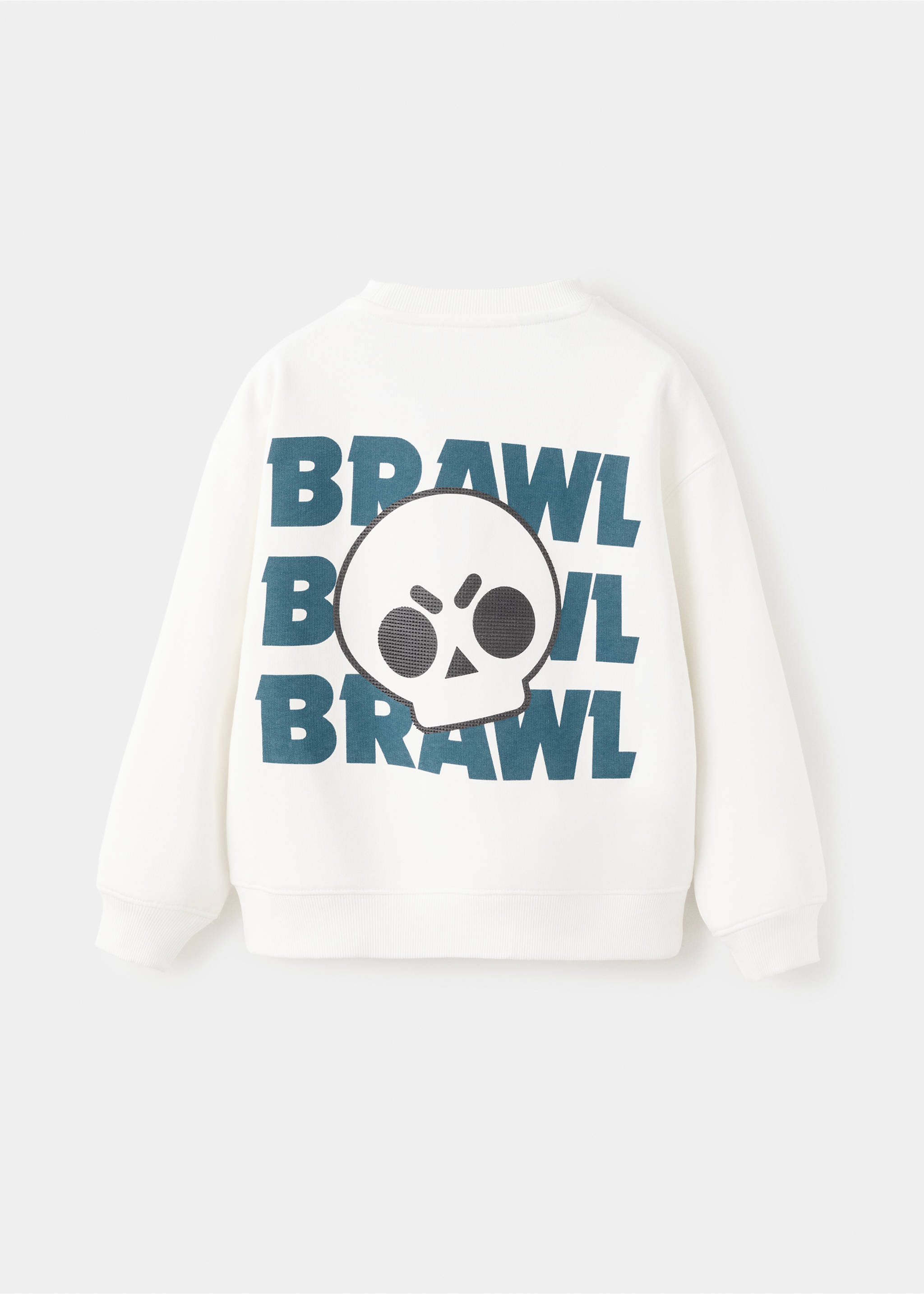 Dessudadora Brawl Stars - Revers de l'article, Blanc trencat. Ref: 27091184-00.