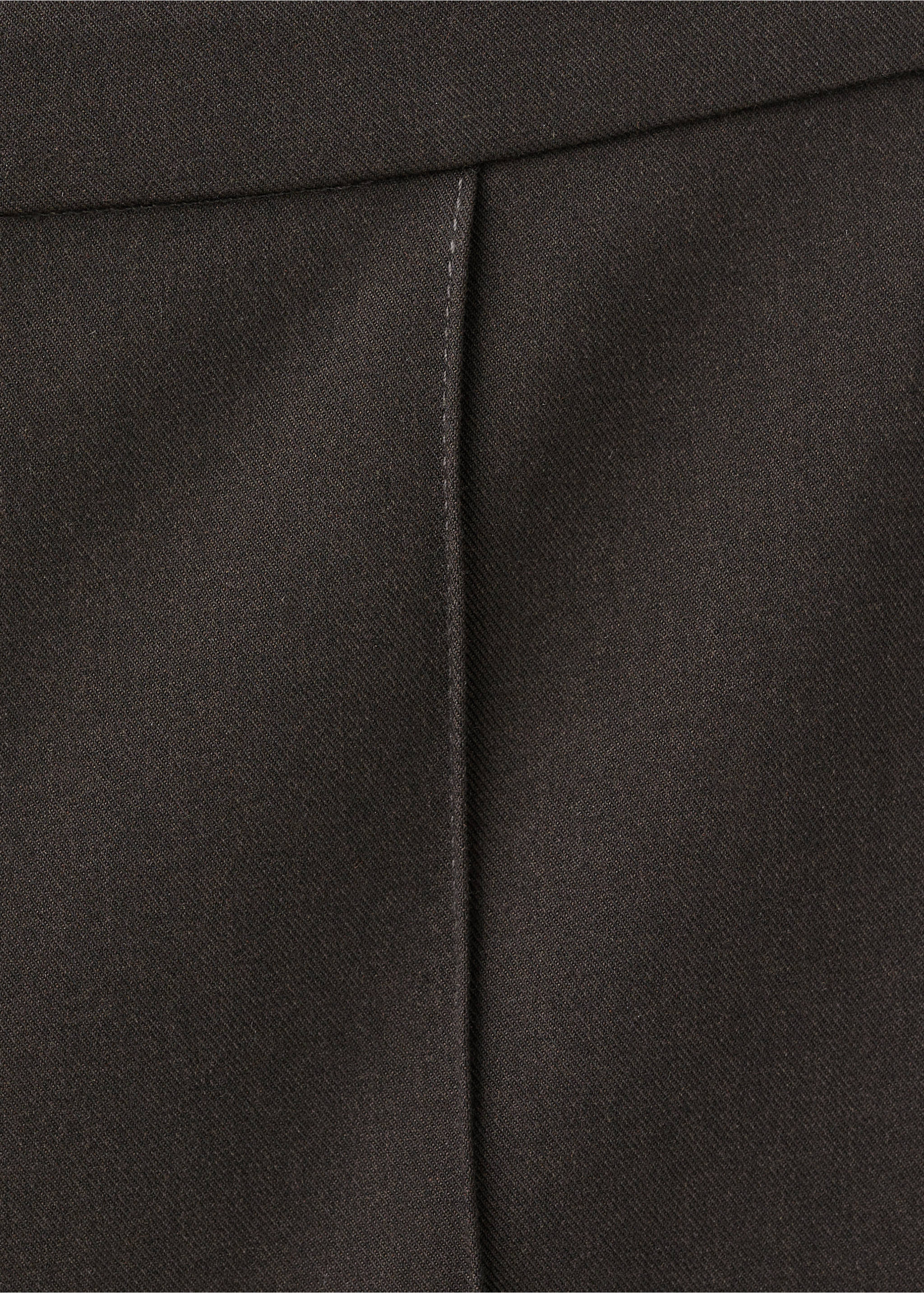 Pantalon flare taille haute - Détail de l'article 0, Gris. Ref: 27091281-00.