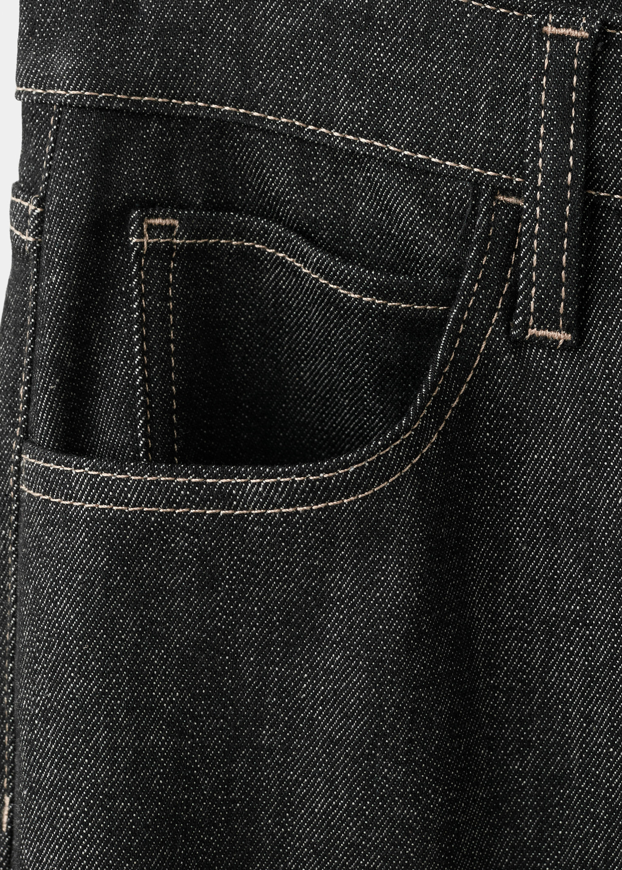 Mid-rise flared jeans - Details of the article 0