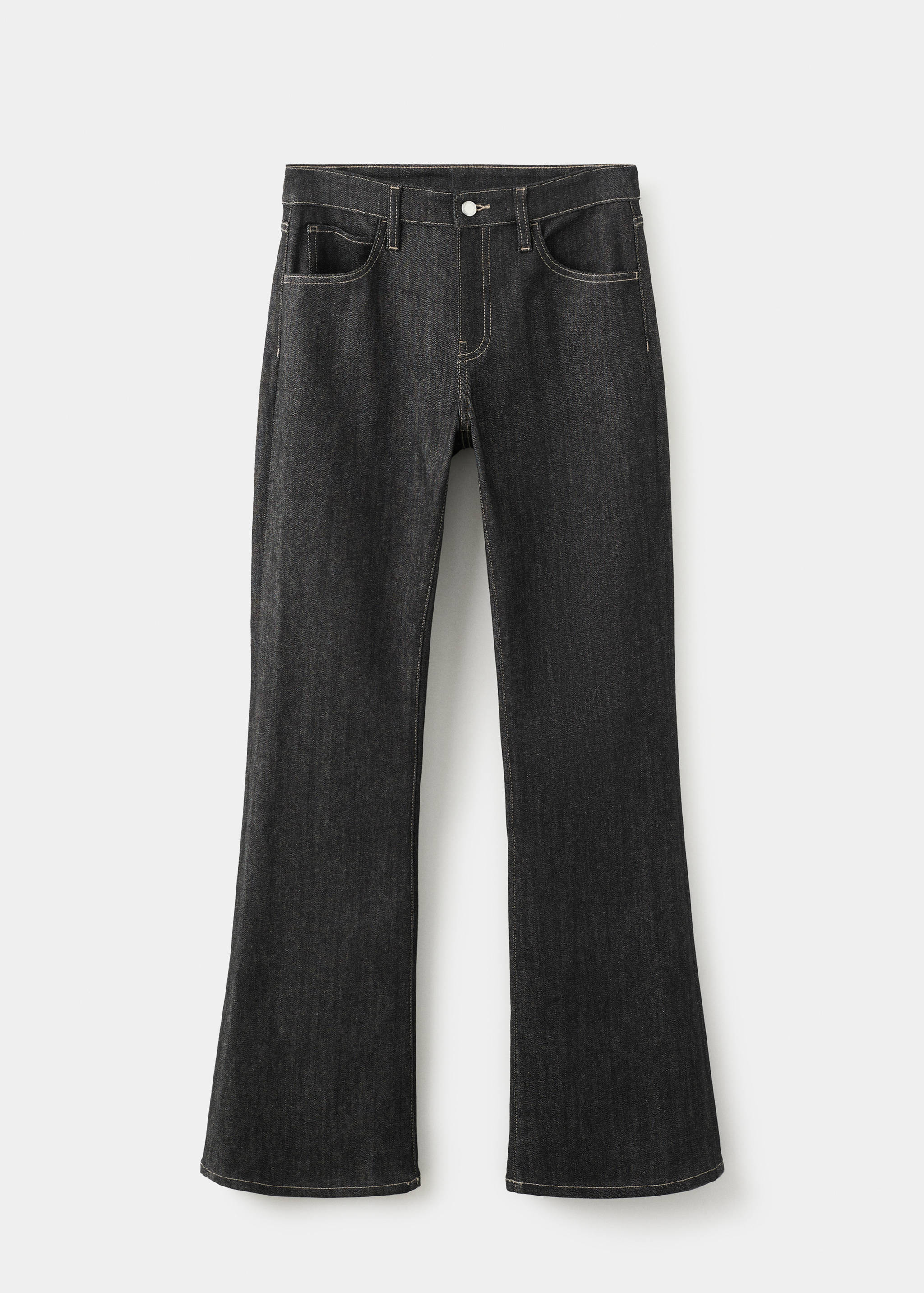 Mid-rise flared jeans - Article without model