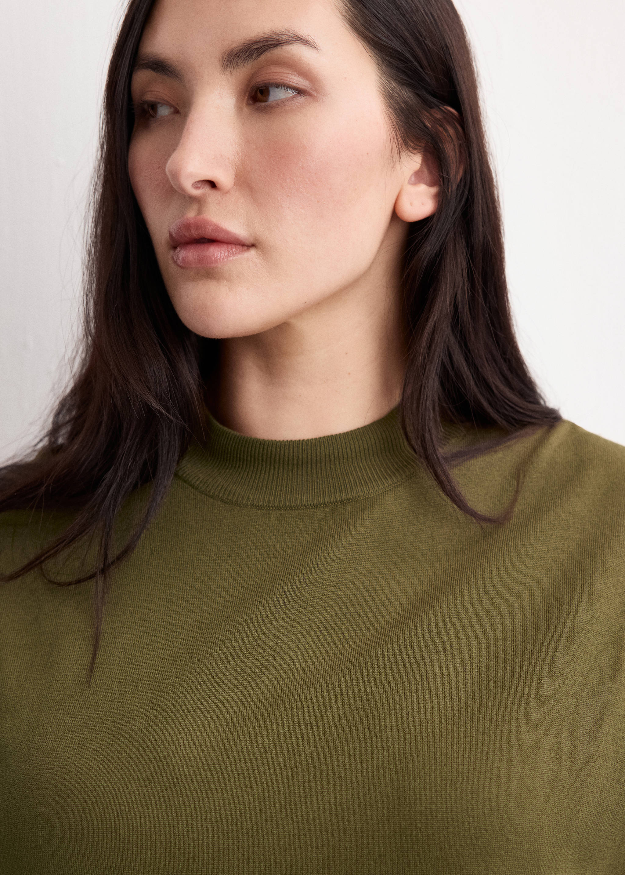 Belted knitted waistcoat - Details of the article 4