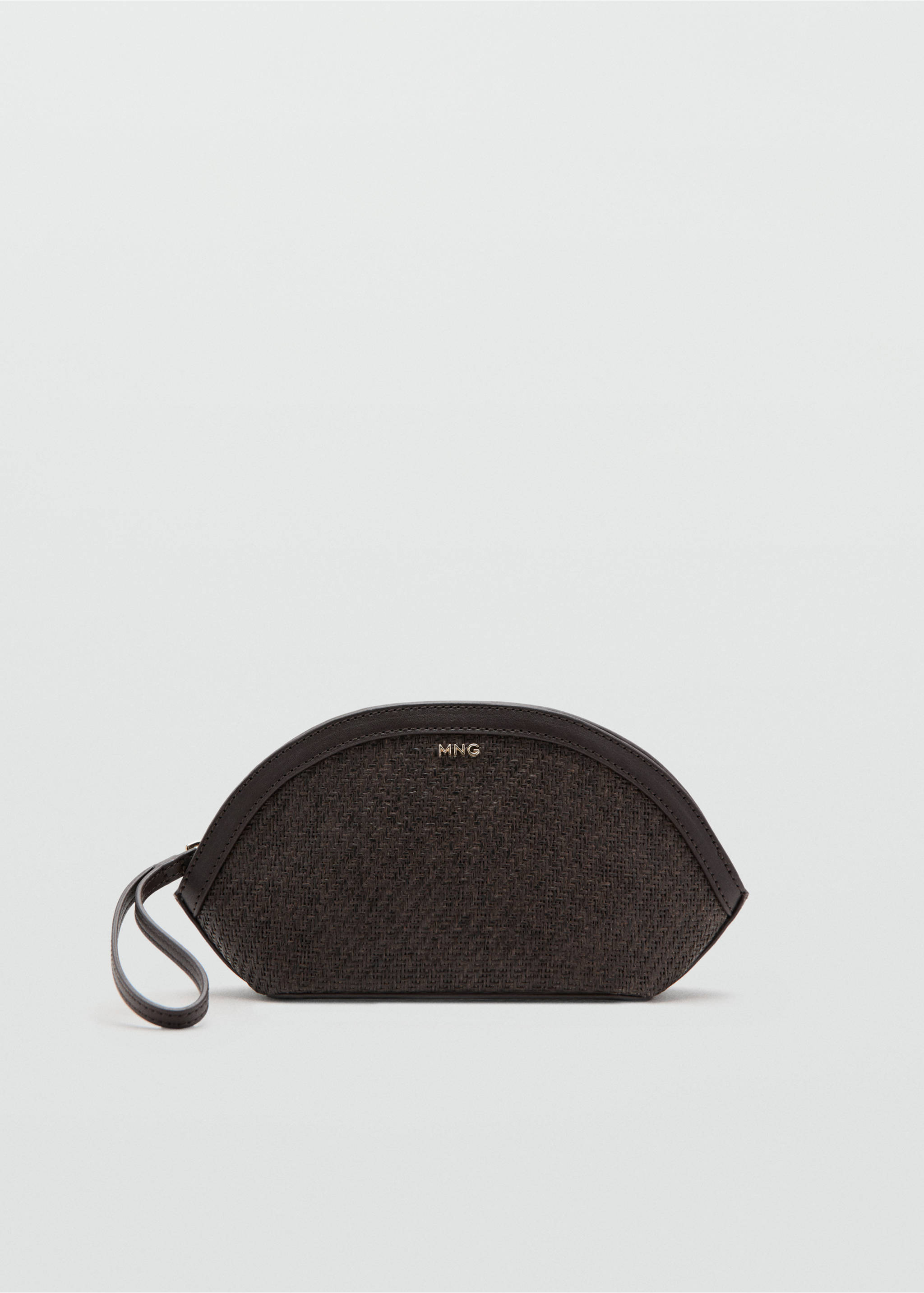 Pouch z přírodního vlákna - Zboží bez modelu, Čokoládová. Ref: 27096747-00.