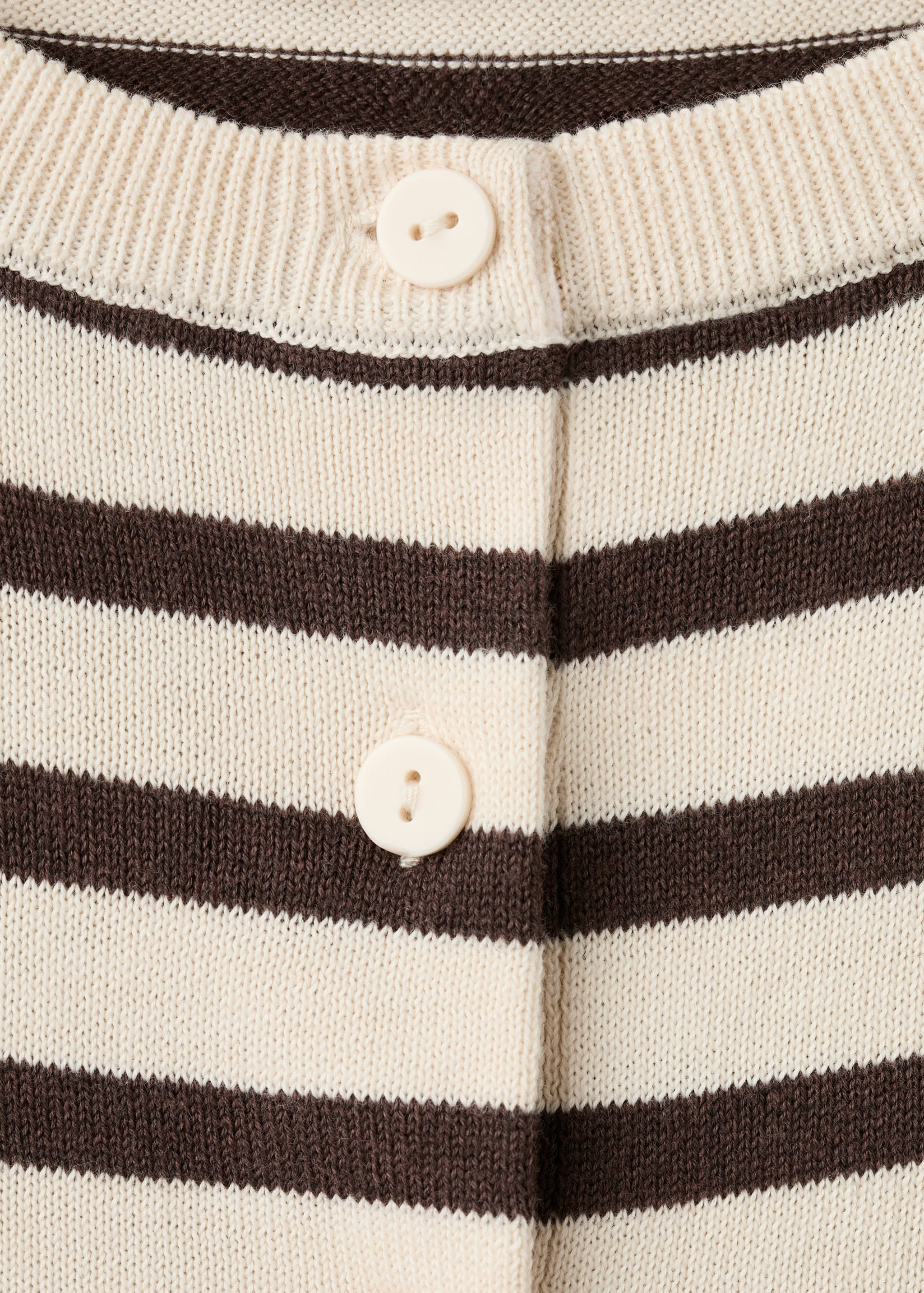 Strickcardigan mit Streifenmuster - Detail des Artikels 8