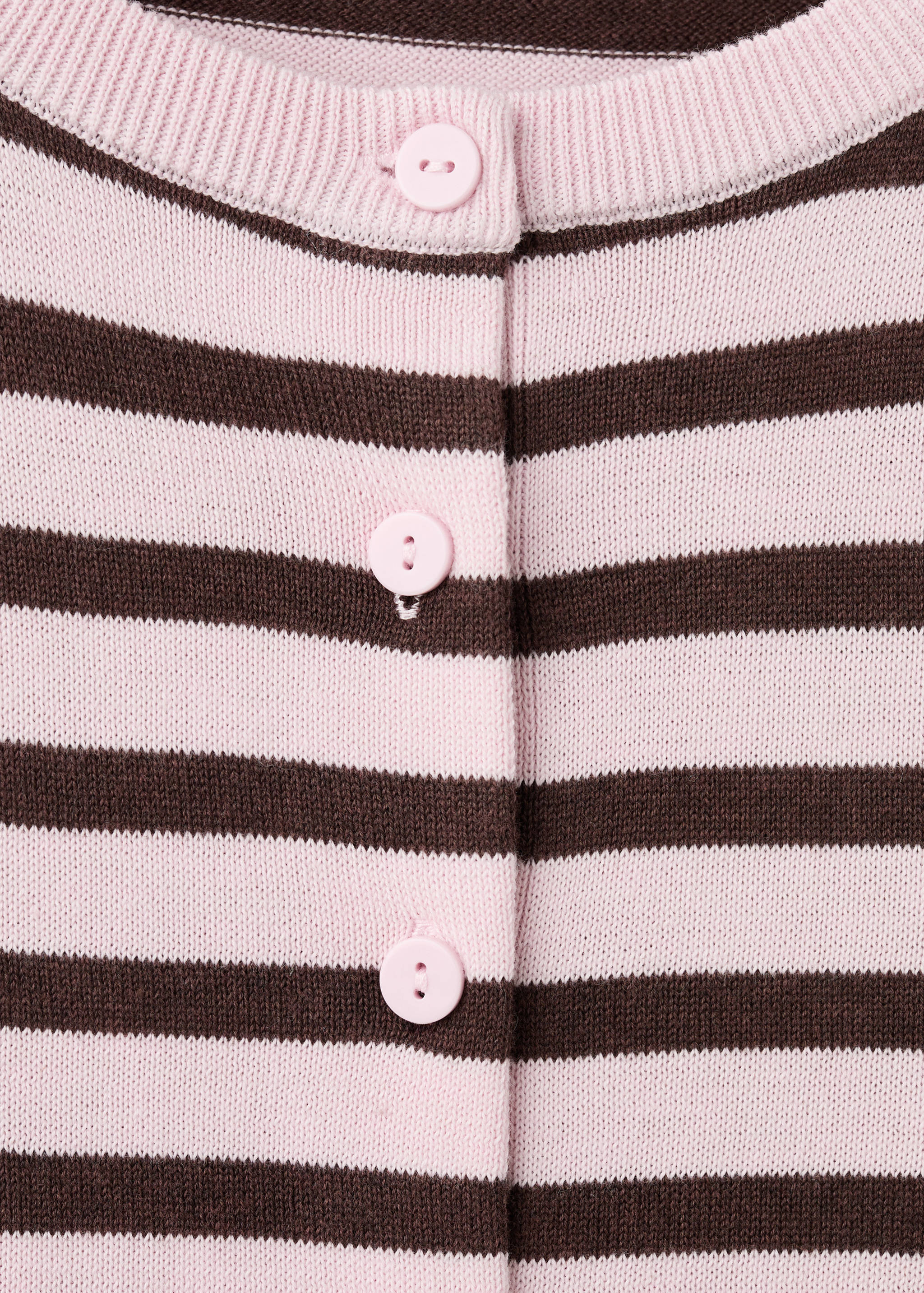 Strickcardigan mit Streifenmuster - Detail des Artikels 0