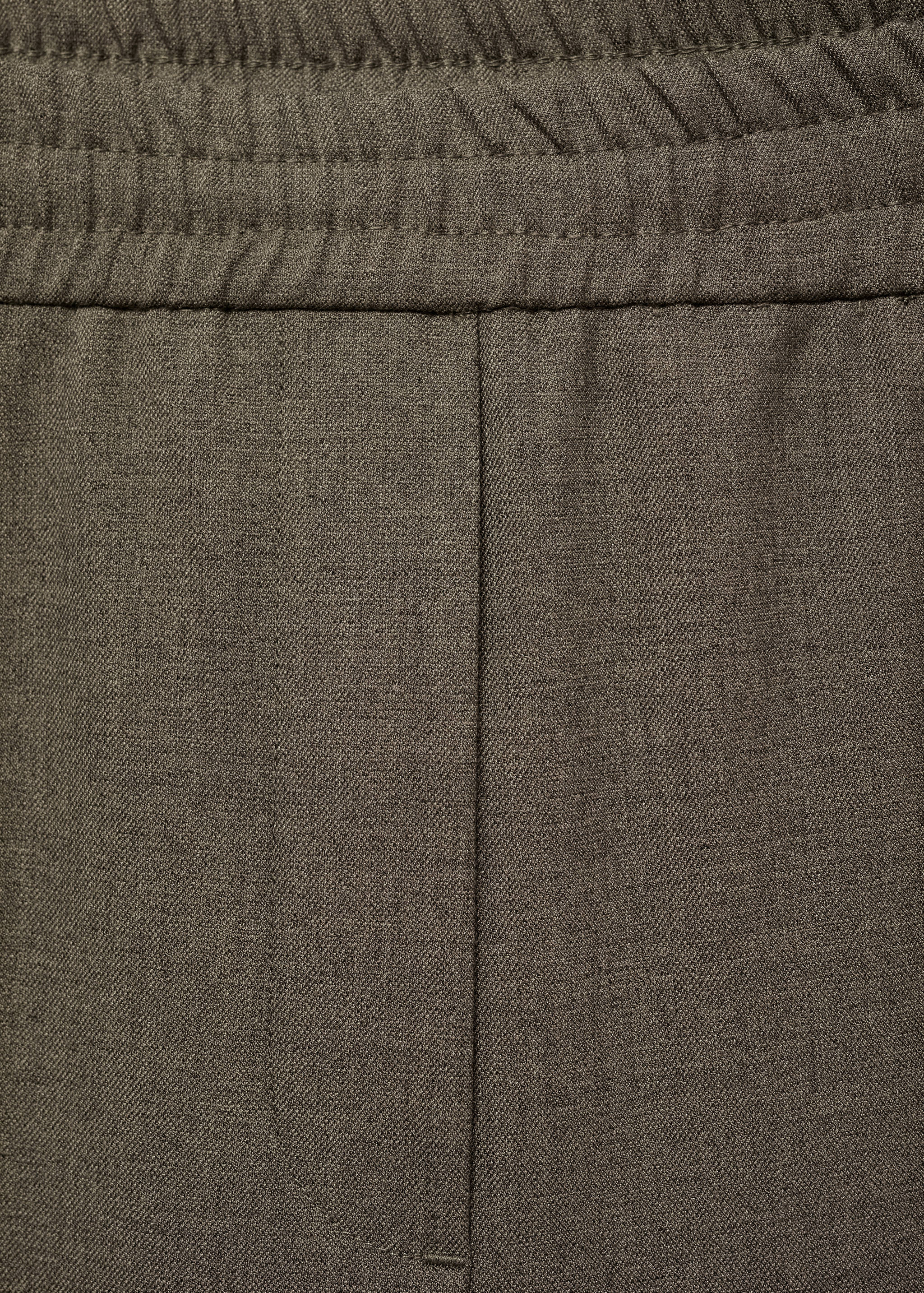 Wide leg trousers with elastic waist - Details of the article 8