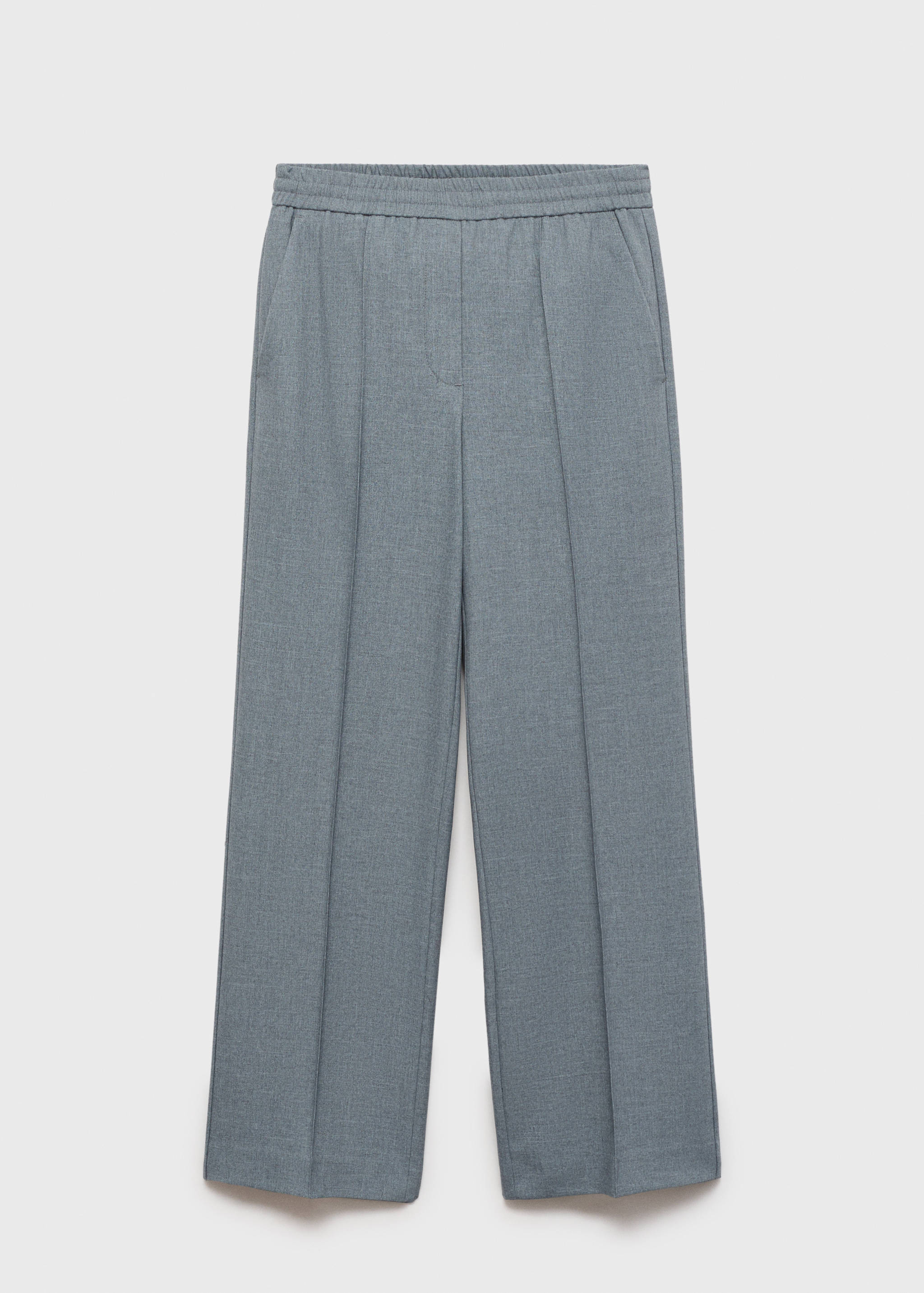 Wide leg trousers with elastic waist - Article without model