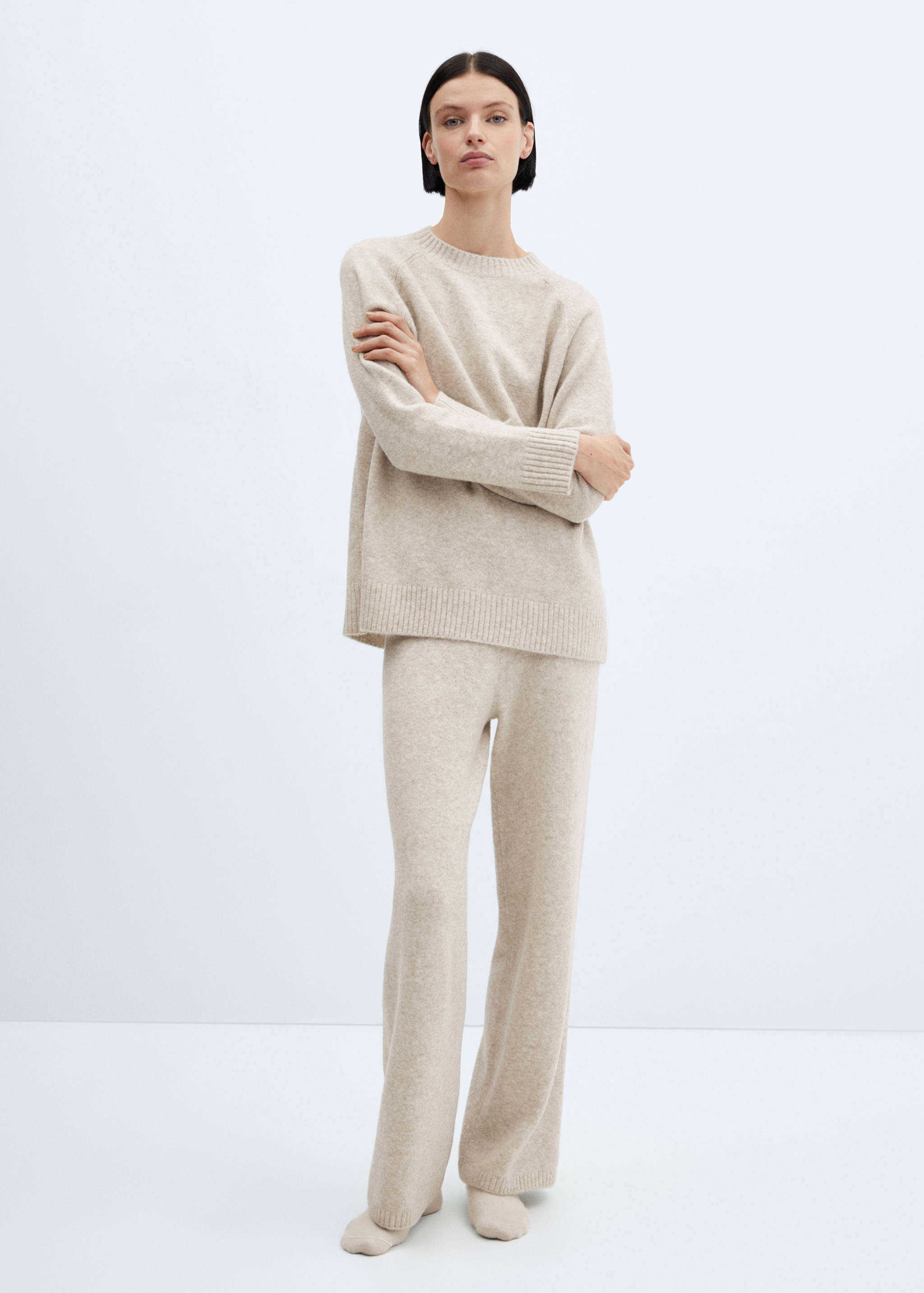Pantalon maille long - Plan général