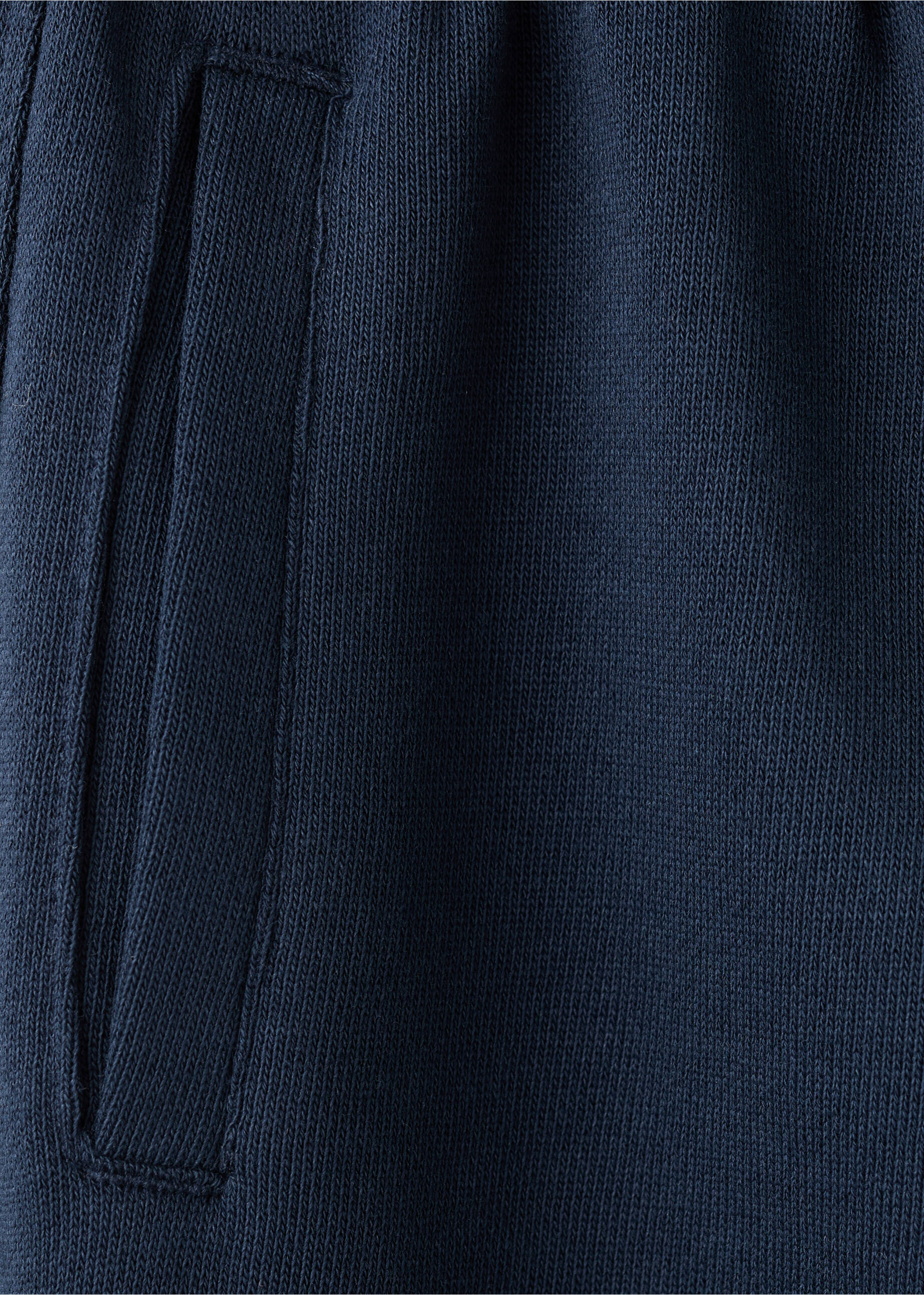 Jogger Pants mit Kordel - Detail des Artikels 0, Marineblau. Ref: 27891252-00.