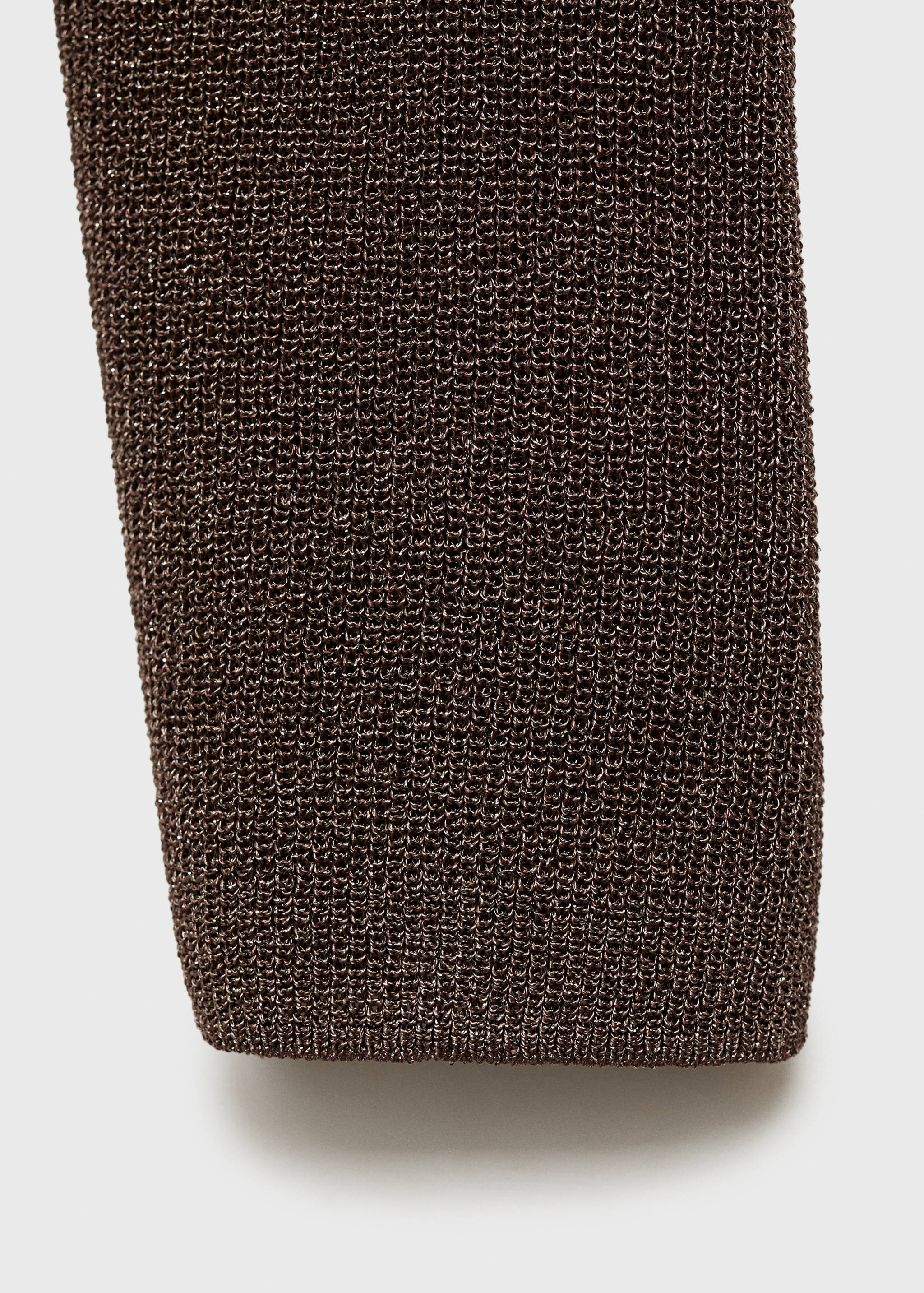 V-neck lurex sweater - Details of the article 0