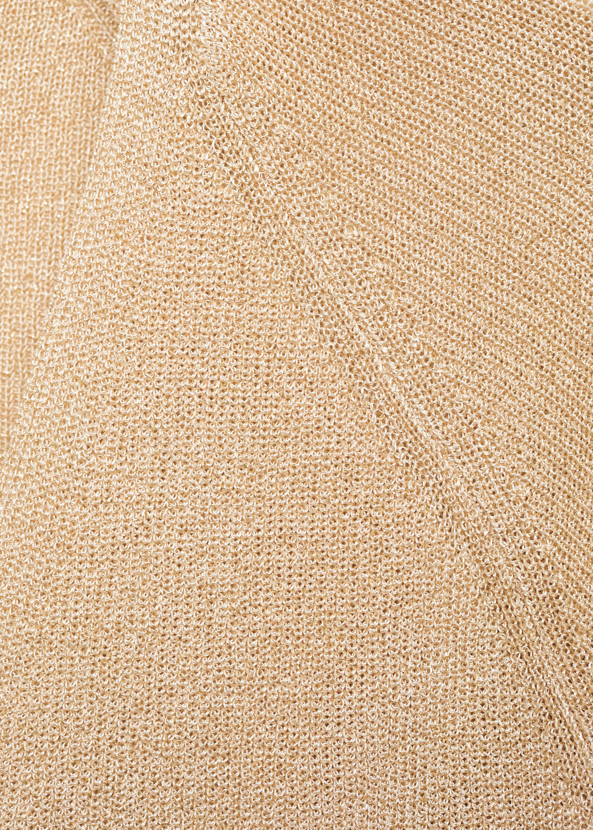 V-neck lurex sweater - Details of the article 8