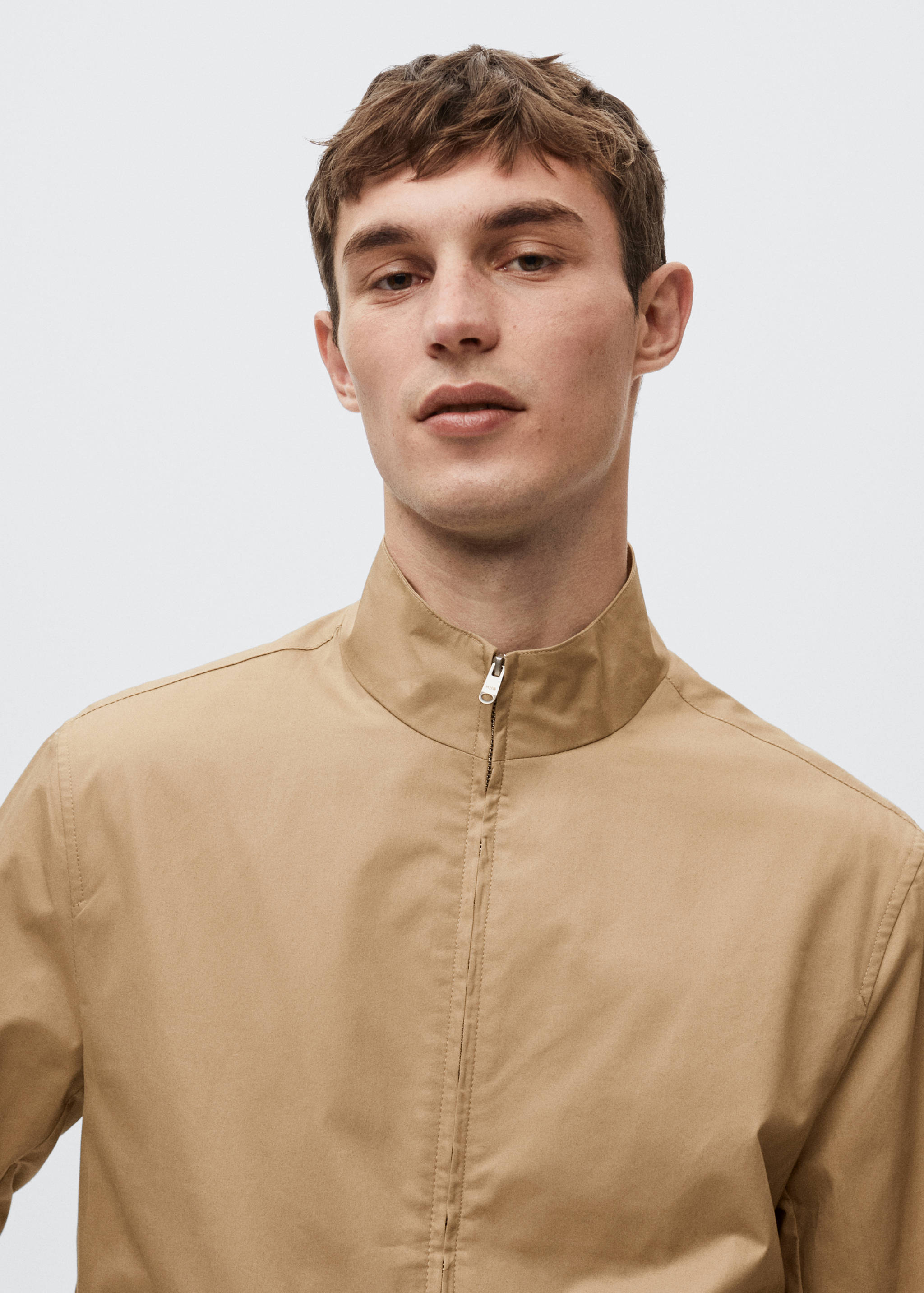 Zipper cotton jacket - Details of the article 1