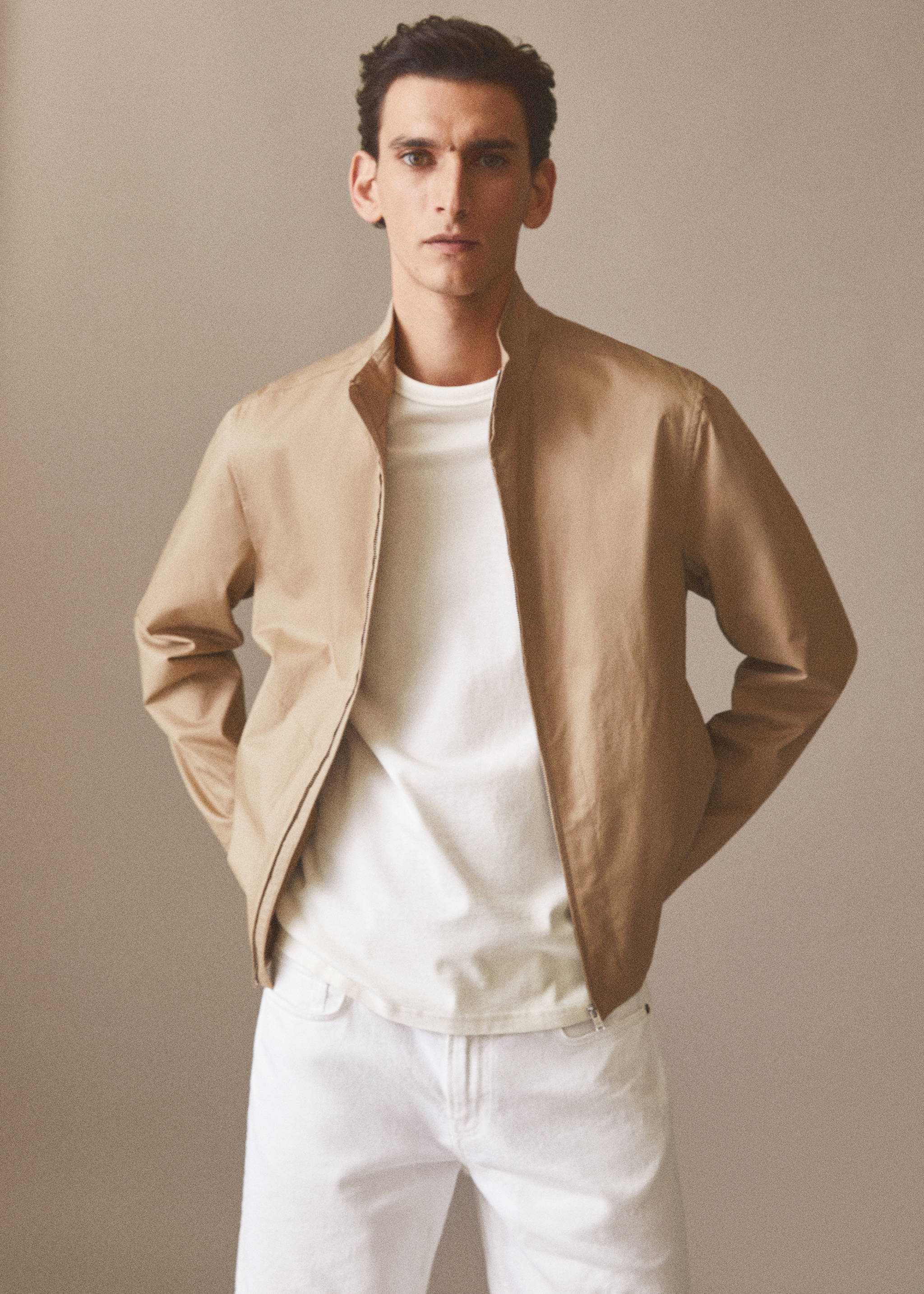 Zipper cotton jacket - Details of the article 5