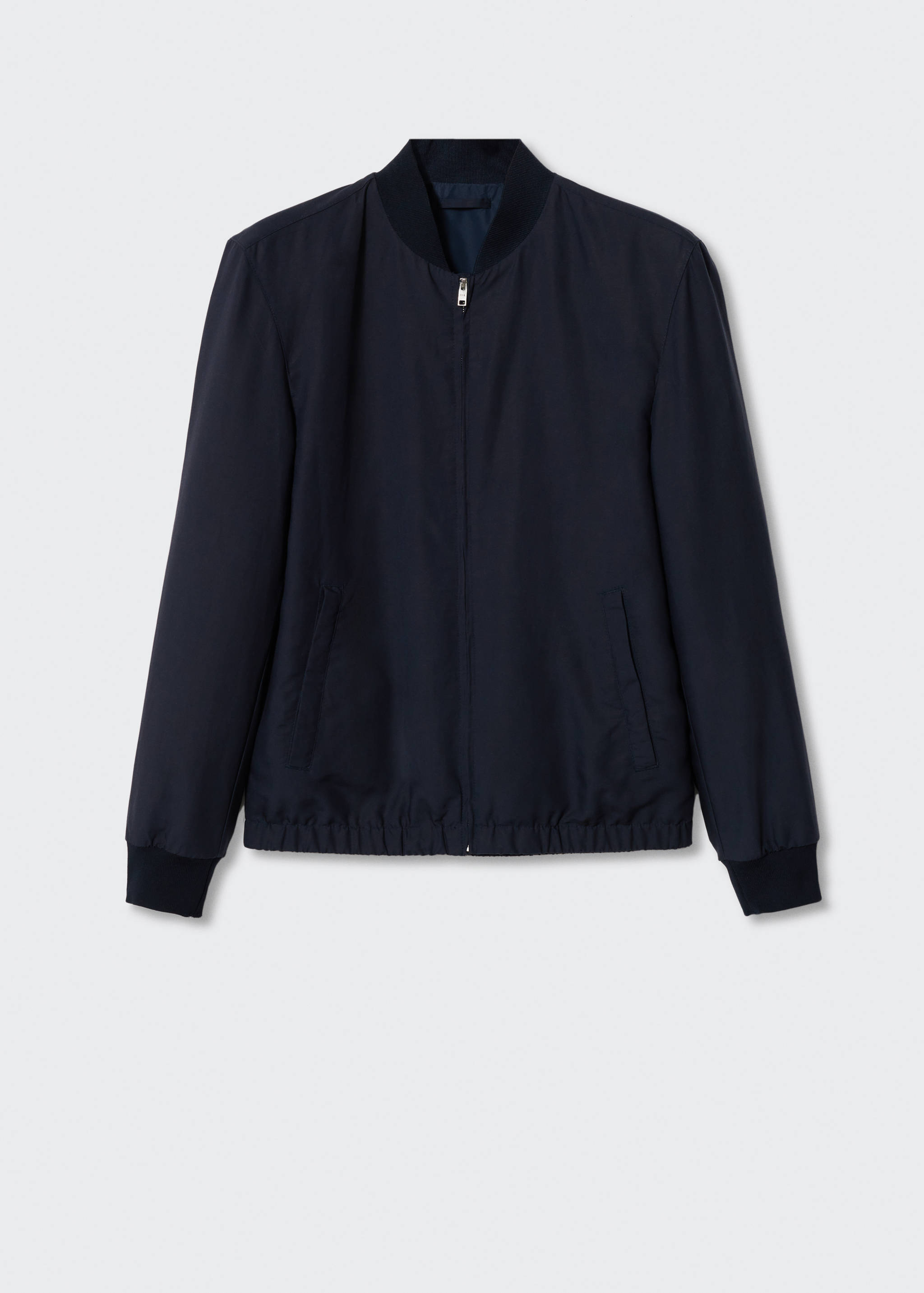 Tencel linen bomber jacket - Article without model