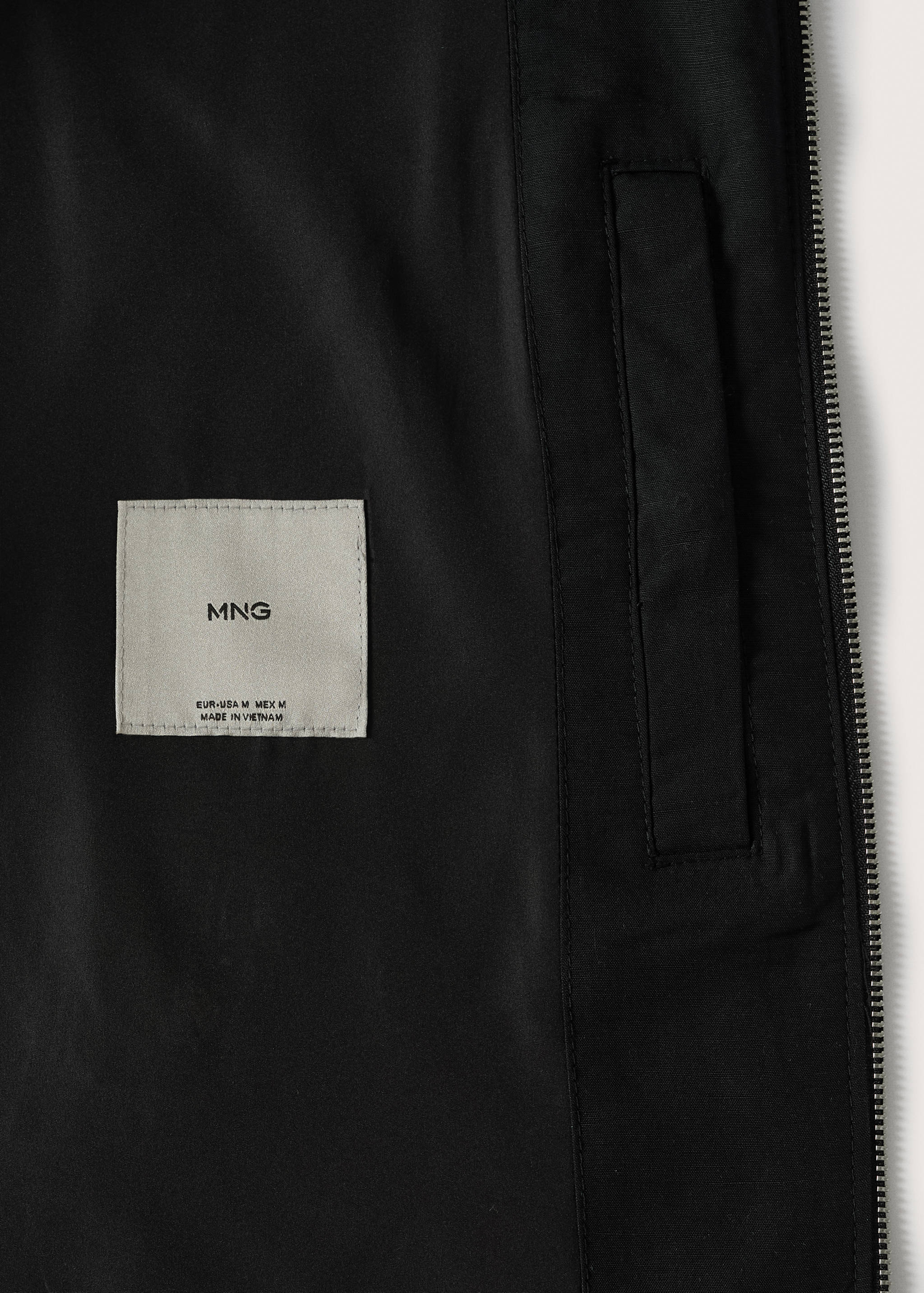 Tencel linen bomber jacket - Details of the article 8