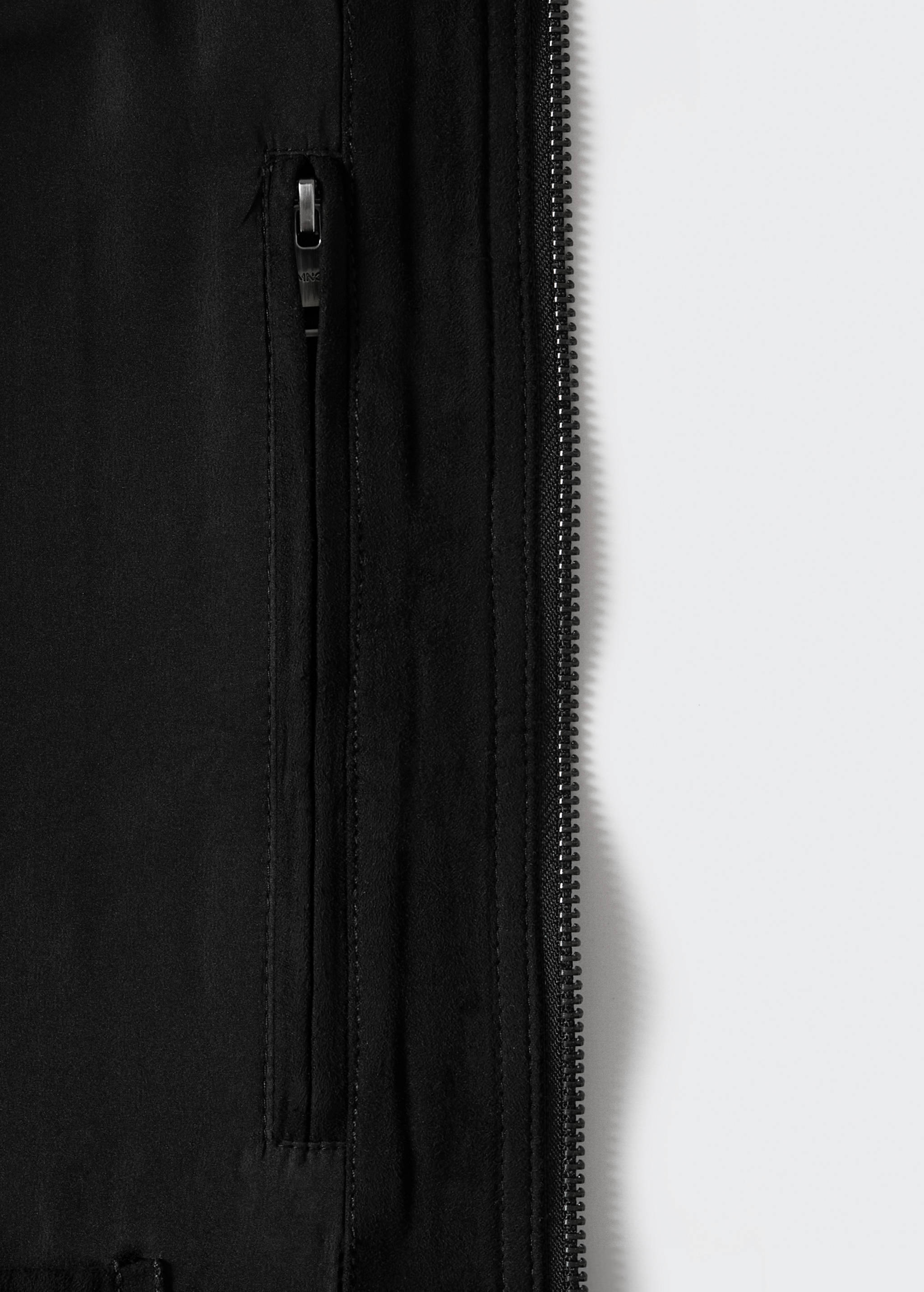 Suede effect jacket - Details of the article 7